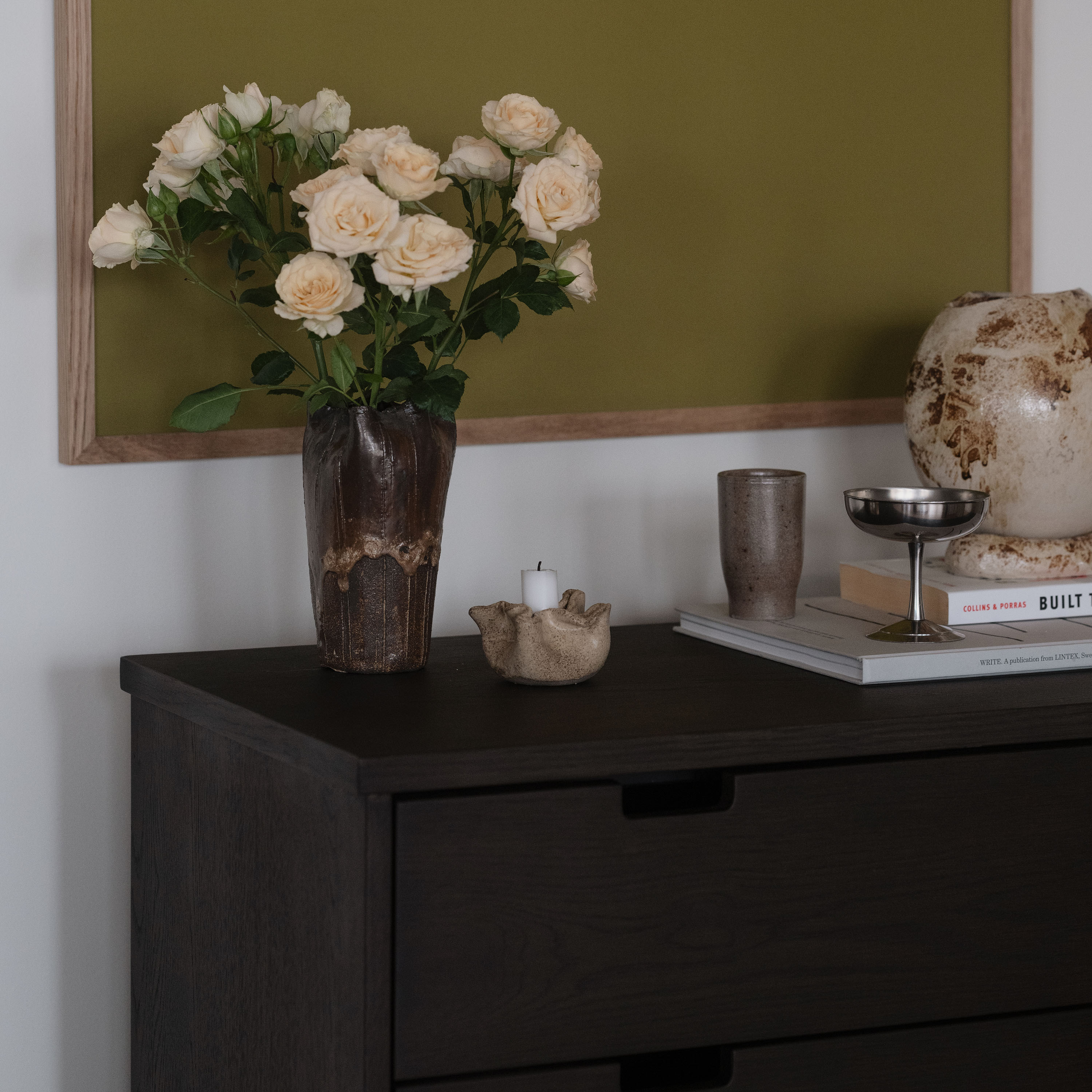 Rowico Home Garrison Kommode Braun 85cm