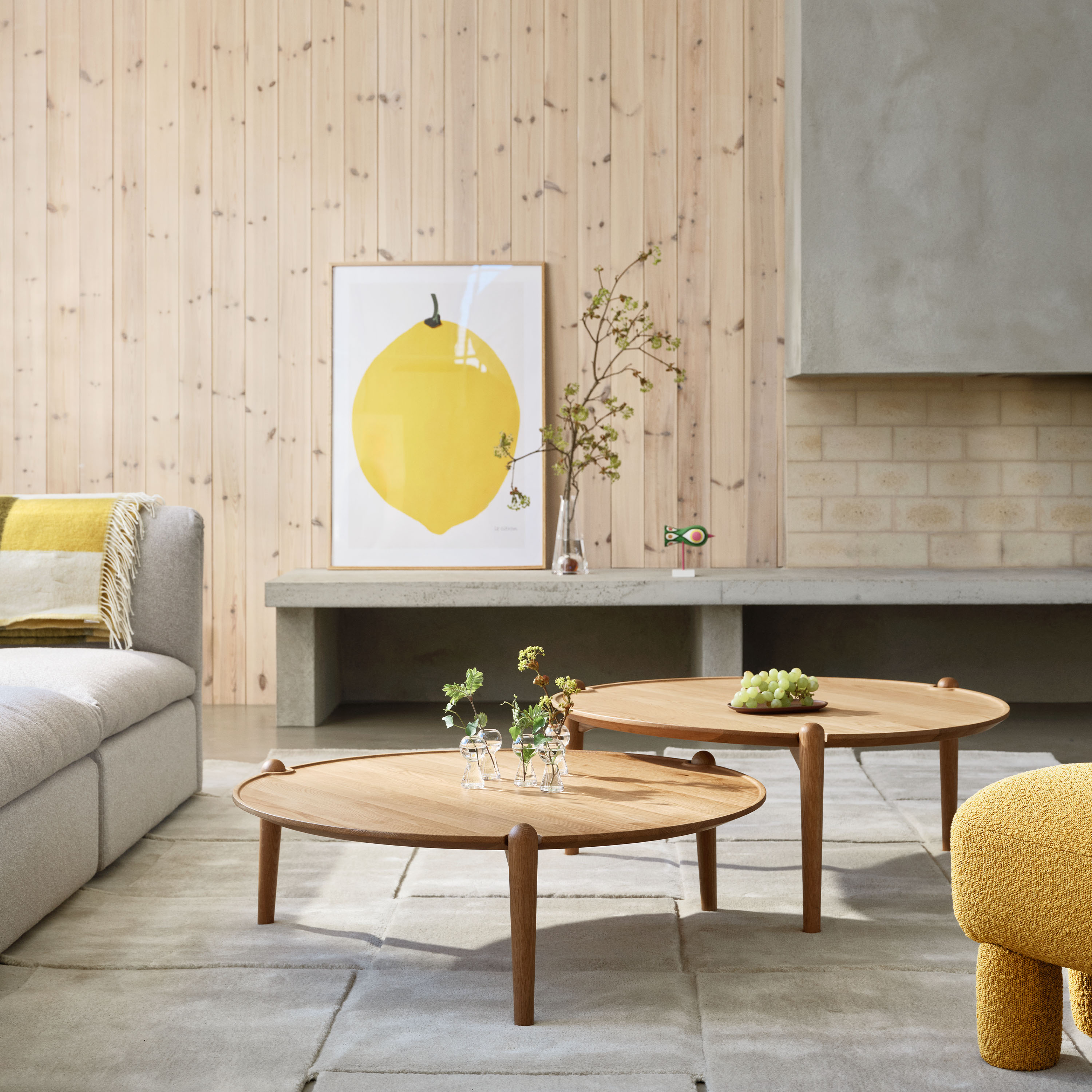 Design House Stockholm Aria Soffbord Oak High