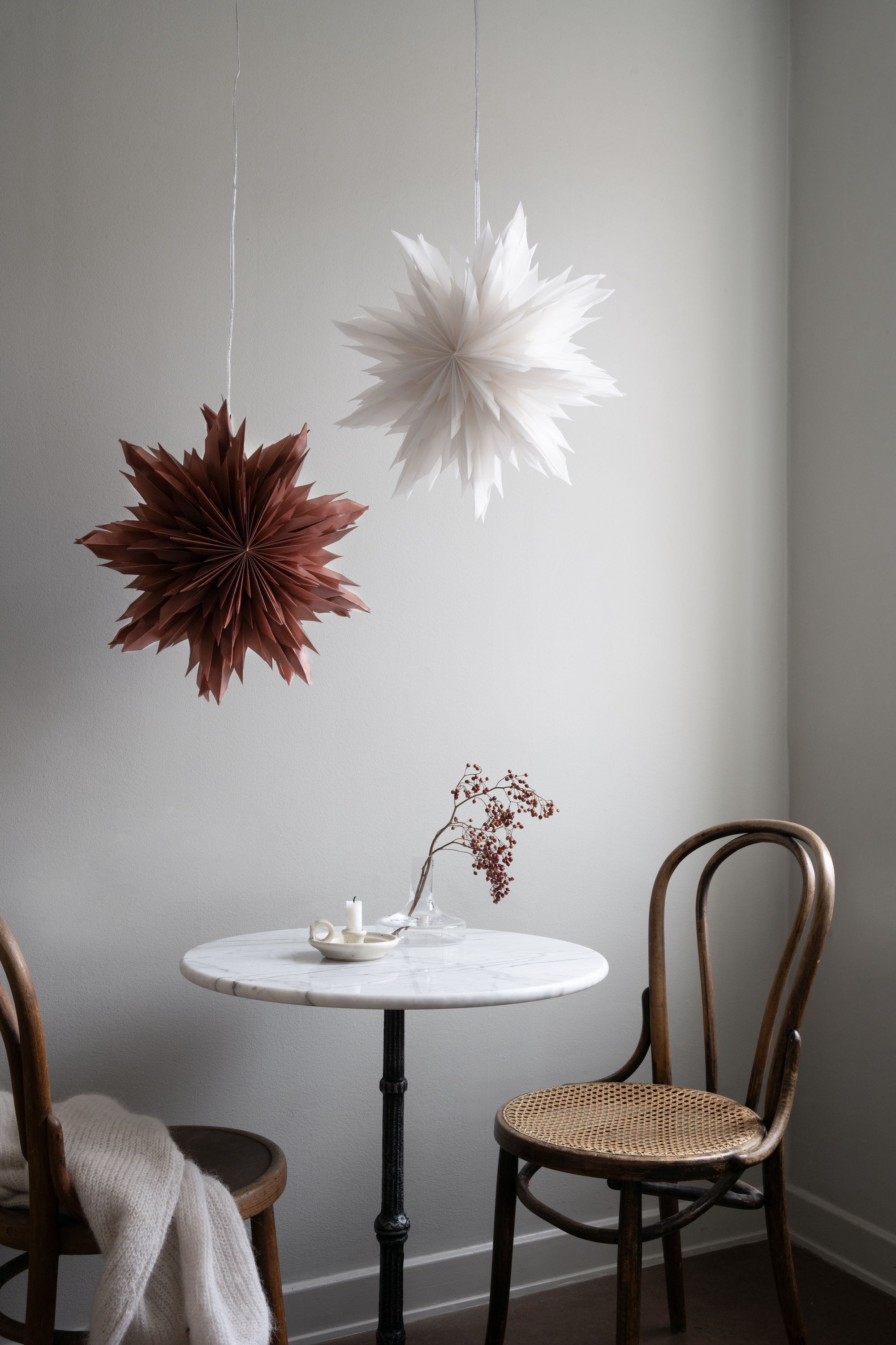 Watt &amp; Veke Oslo Joulutähti Red Orchre 44cm