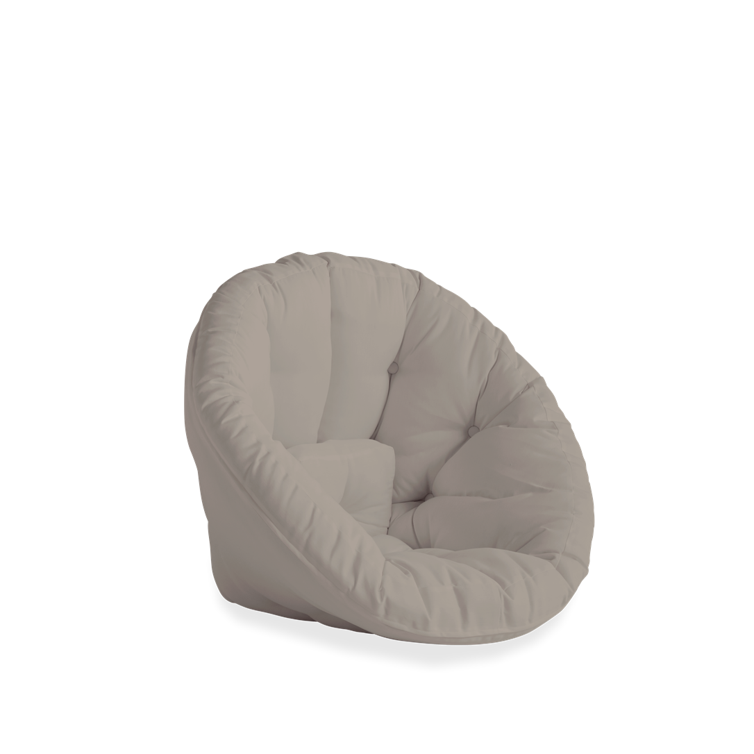 Karup Design - Nido Outdoor Lounge-Hocker Beige - Outdoor Sitzpuff