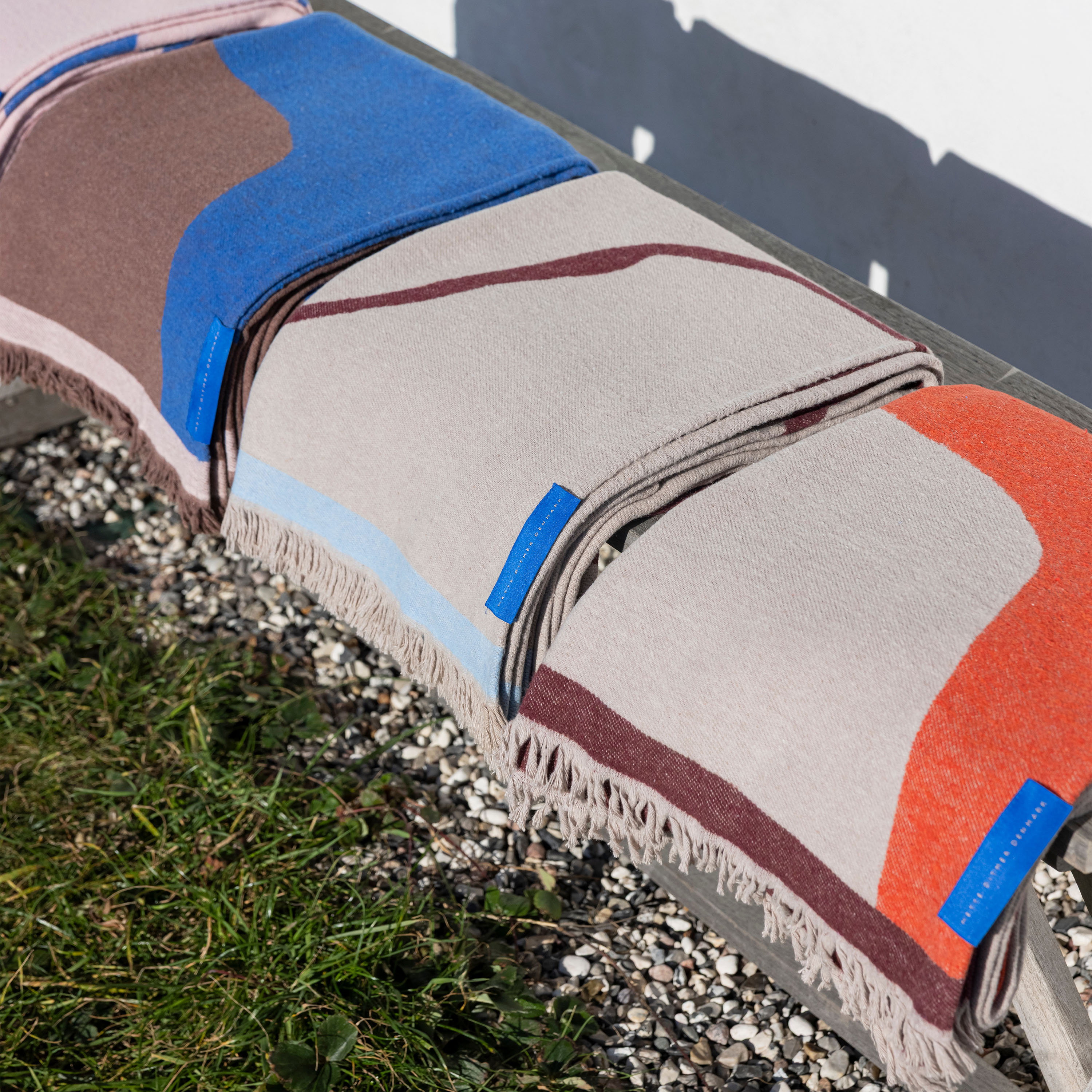 Mette Ditmer Studio Pläd Cognac 130x175