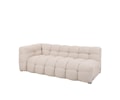 Billie 3-sits Soffmodul Vänster Armstöd Beige Bouclé 202cm