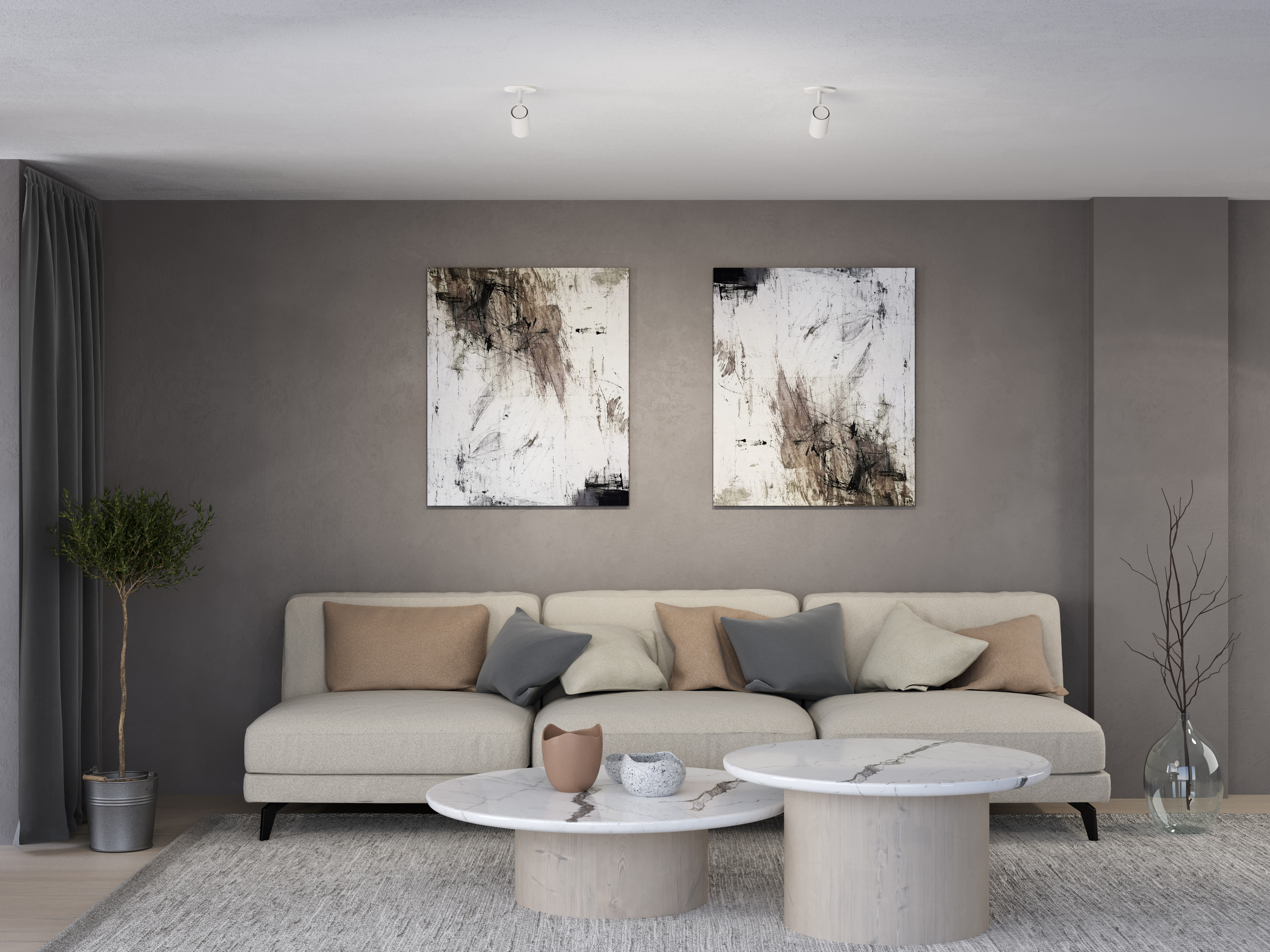 Belid Tyson Enkelspot Vitstruktur