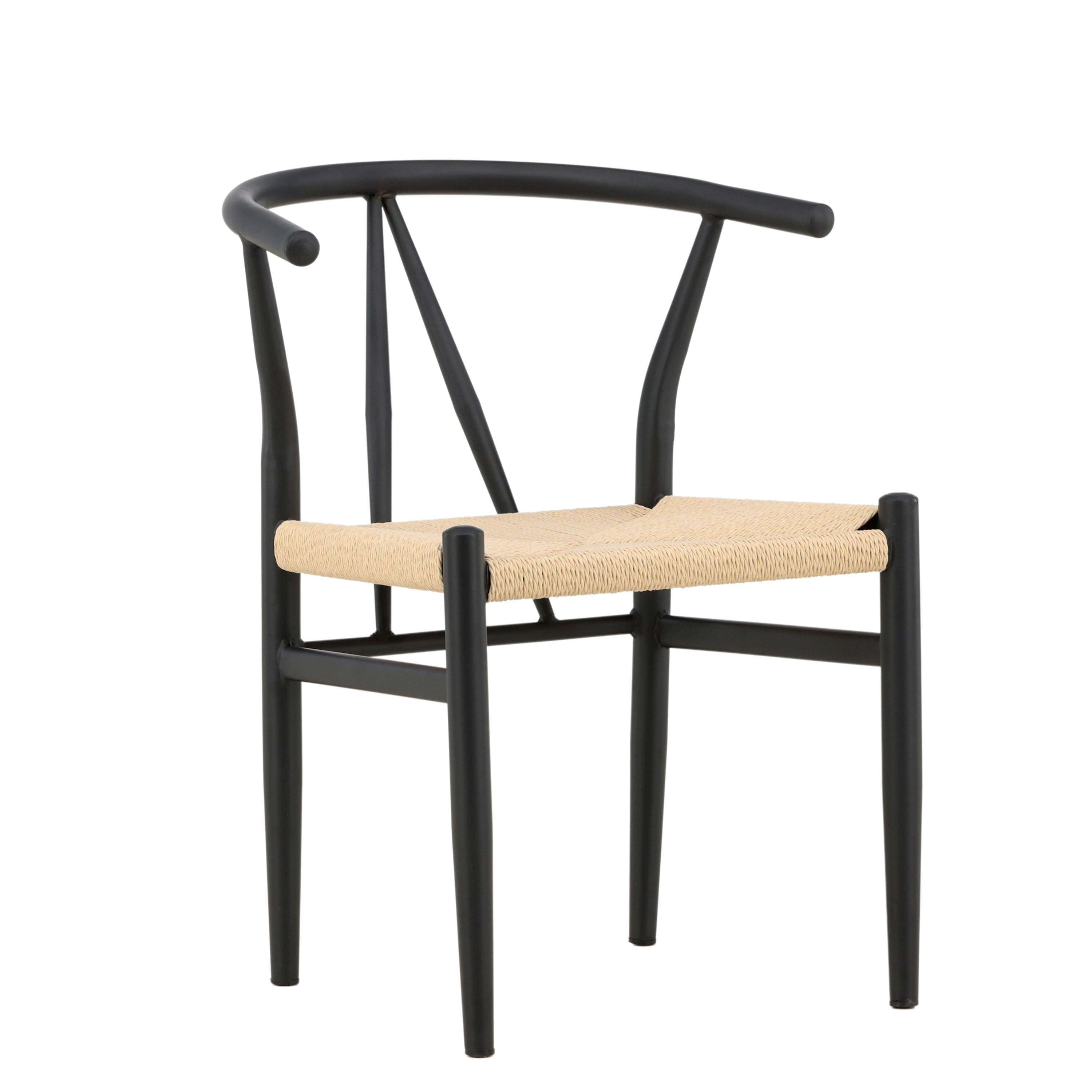 Alfons Matstol Black/Beige