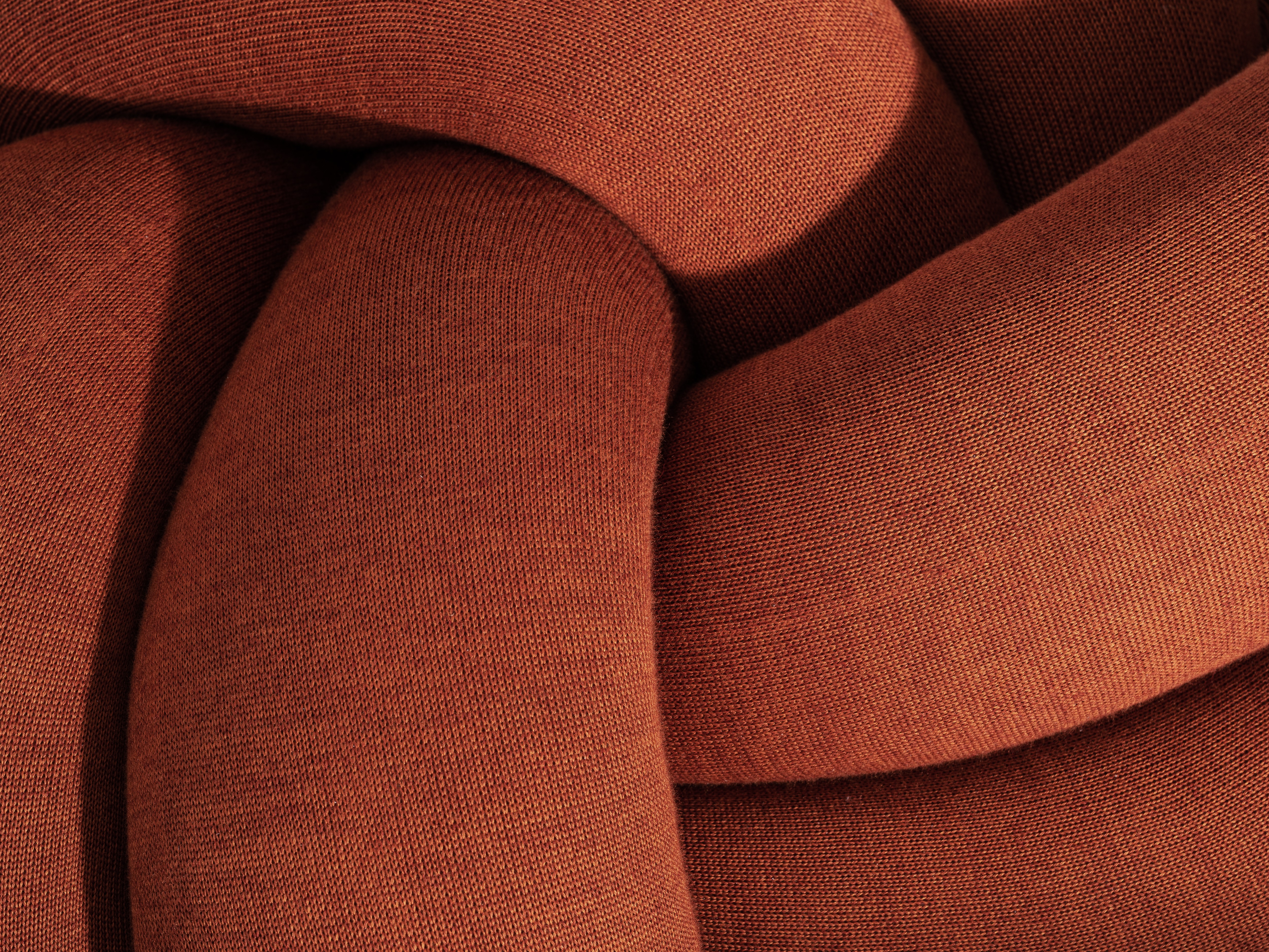 Design House Stockholm Knot Sittpuff XL Ochre