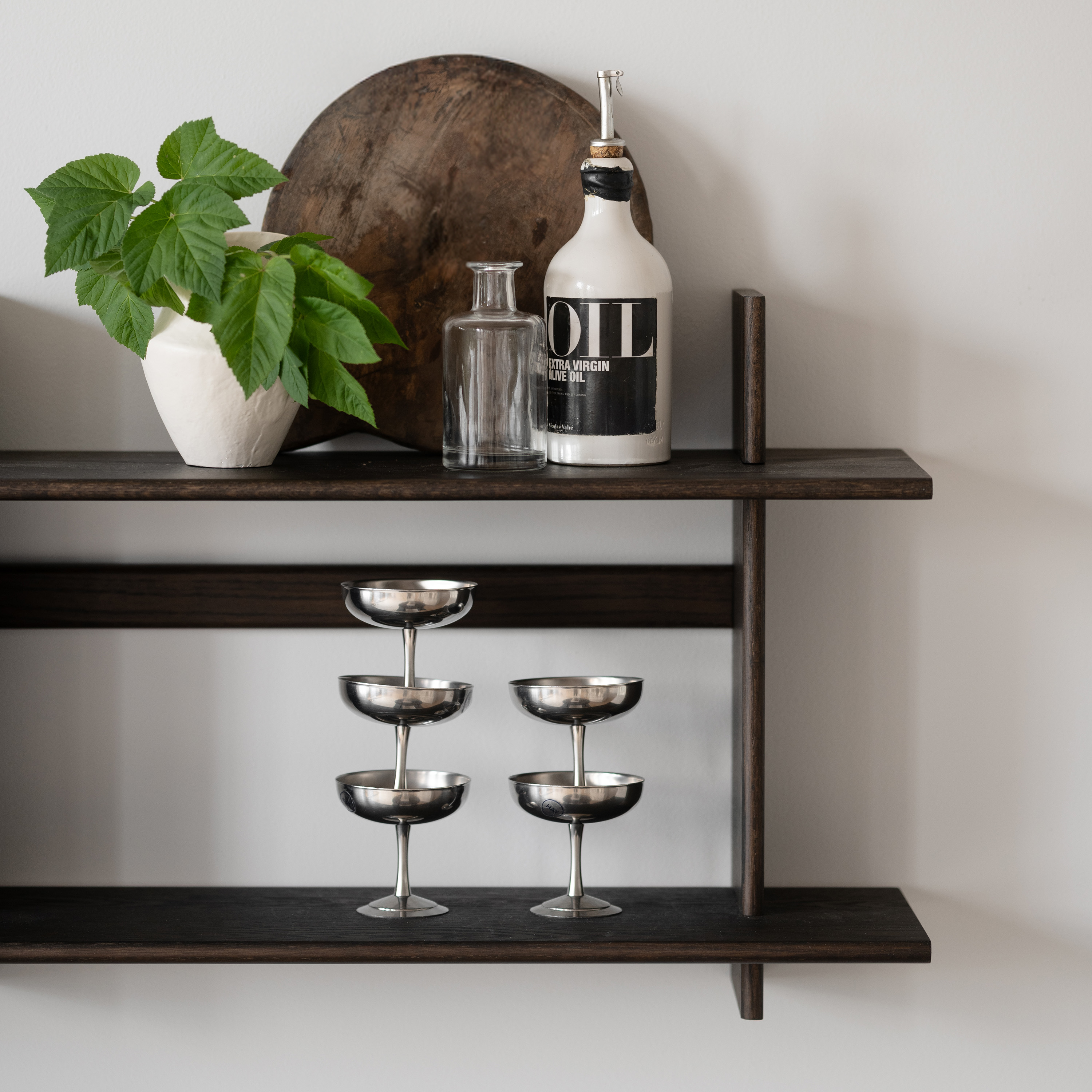 Rowico Home Westlock Wandregal Braune Eiche 75x48