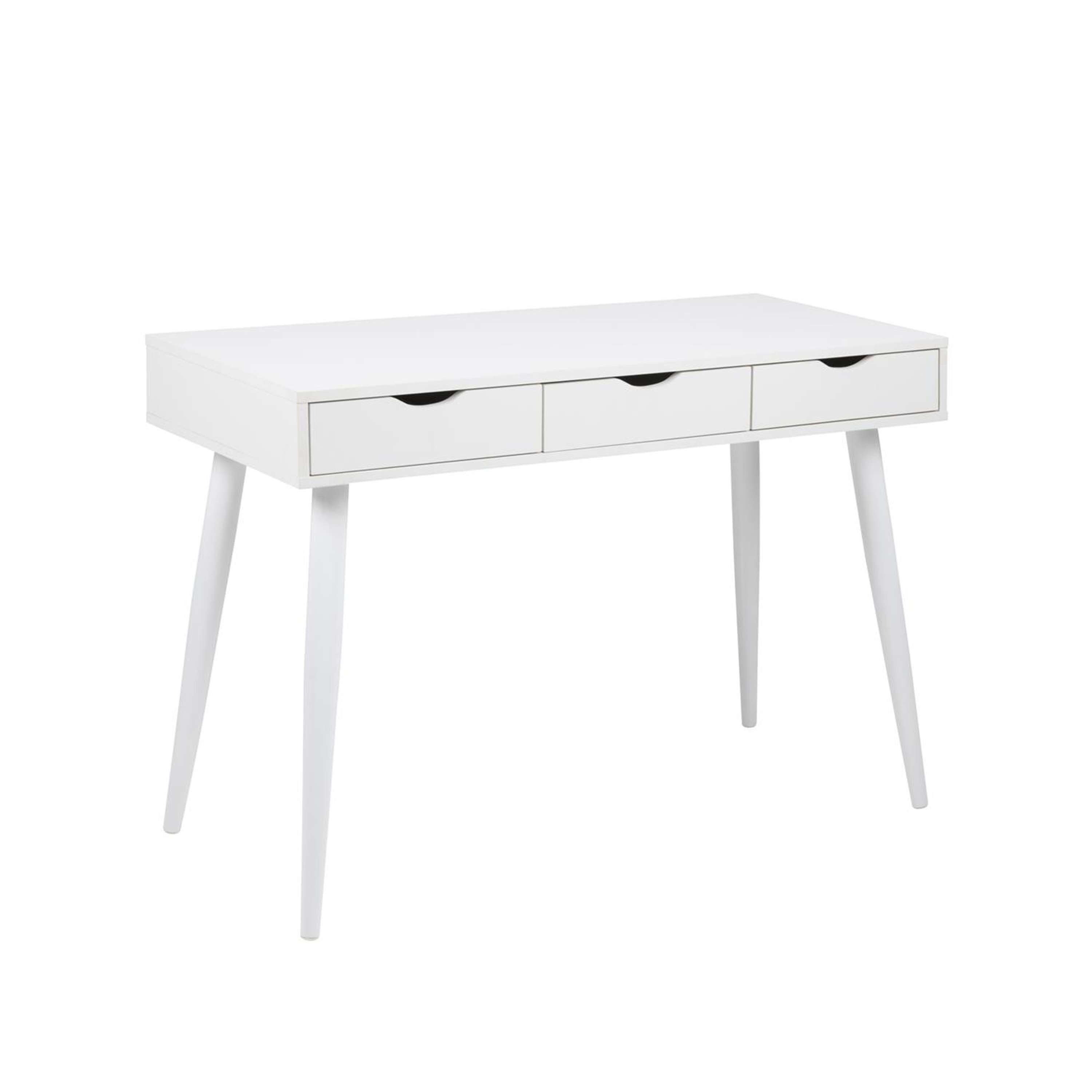 Molly Schreibtisch Weiß 110cm