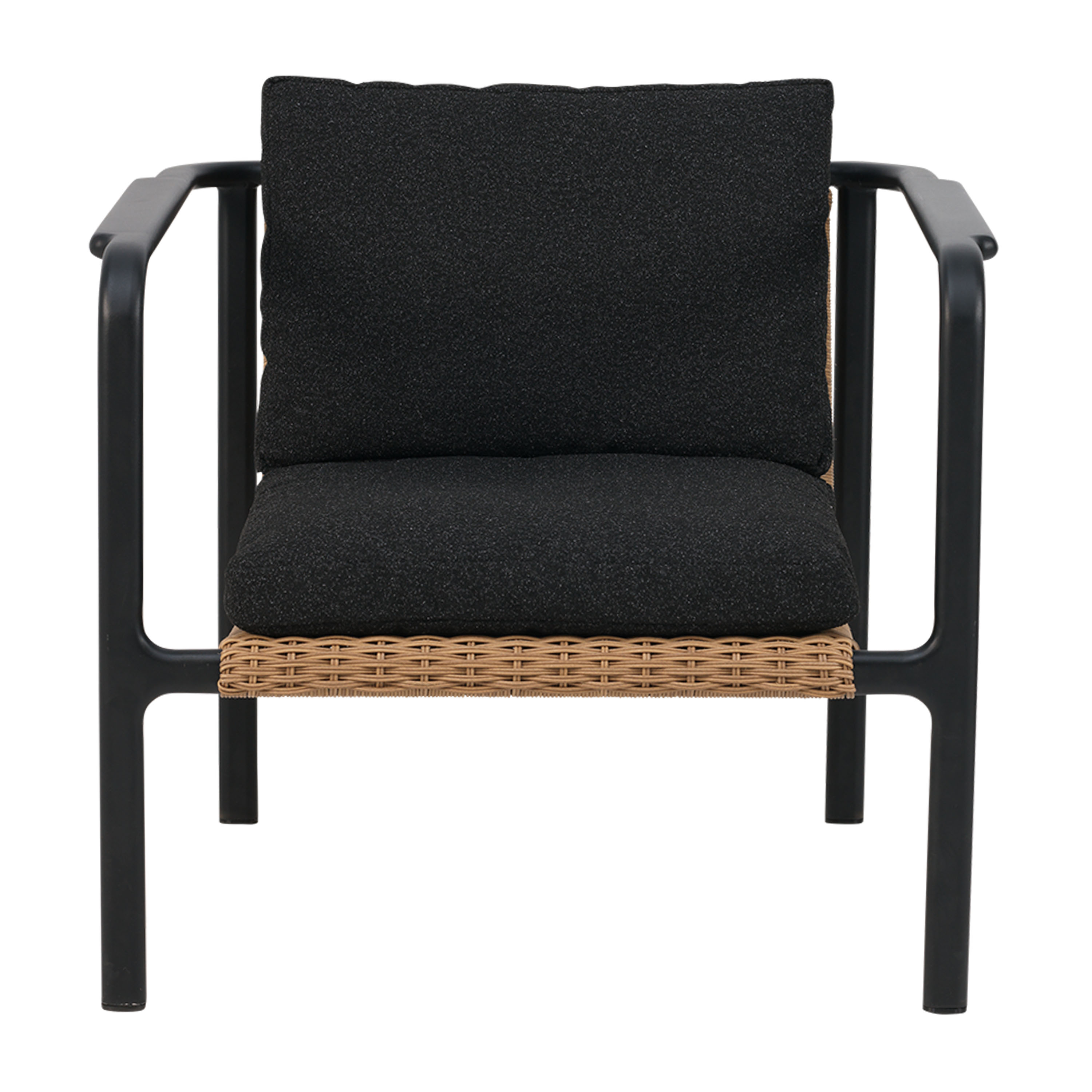 Brafab Motty Loungefotölj Black/Teddy Black