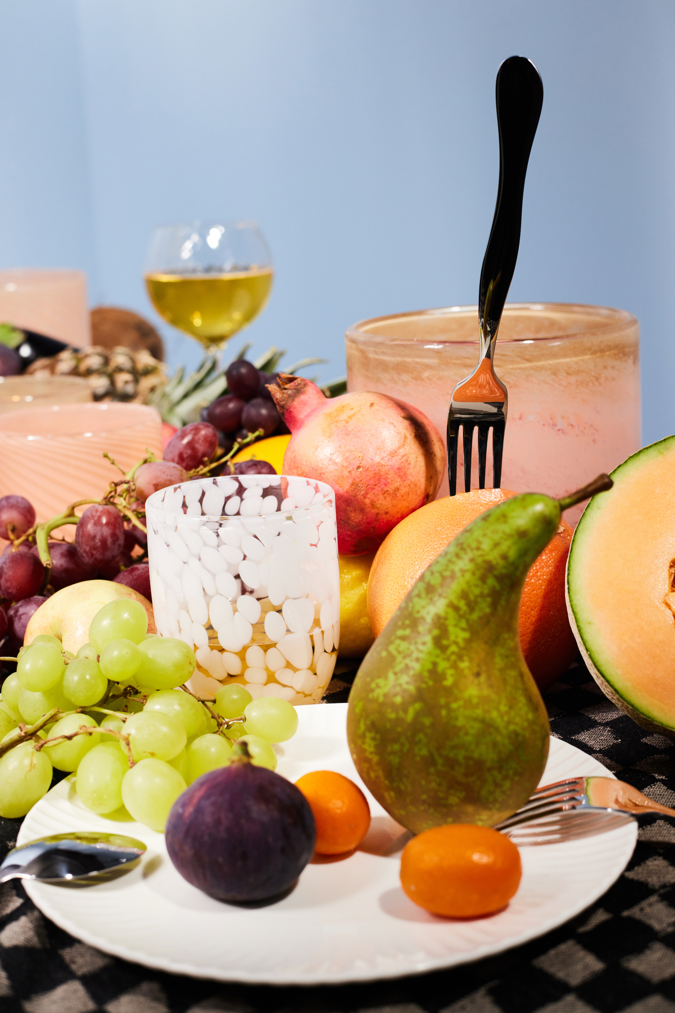 Byon Messy Glas Weiß 2er-Pack