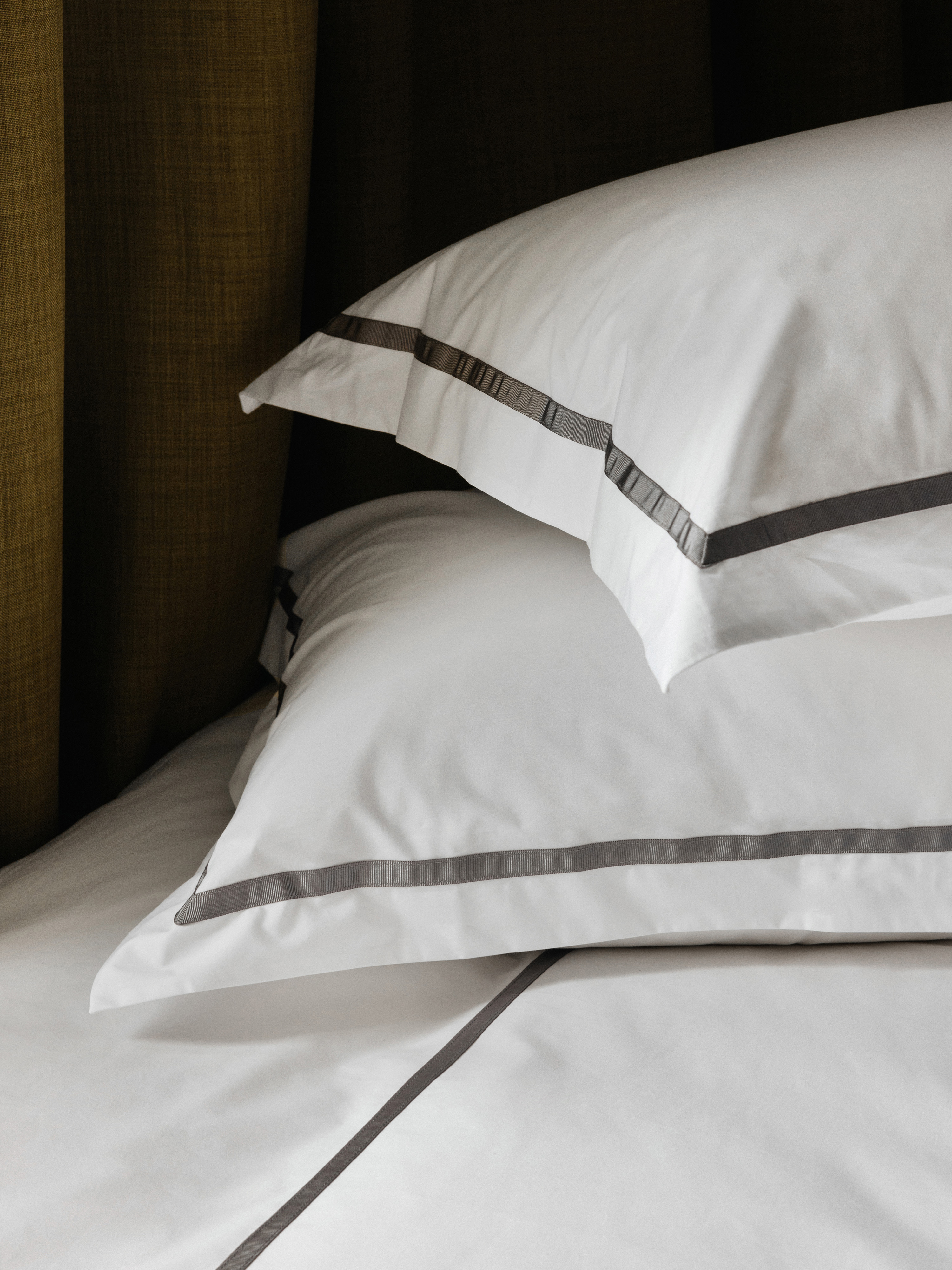 Mille Notti Singolo Örngott EKO Percale Grå 50x90cm