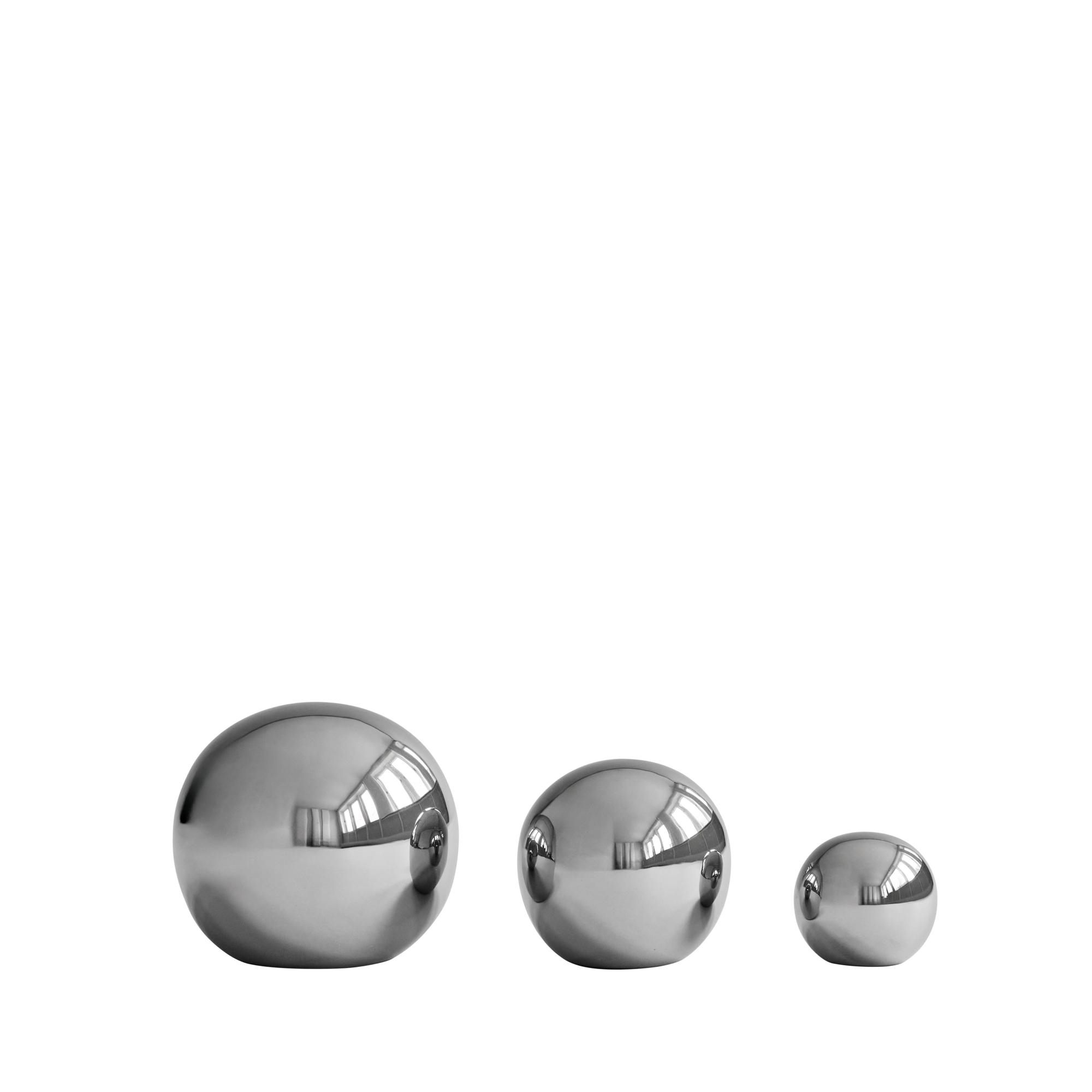 Gallery Balls Dekoration Chrome 3-pack