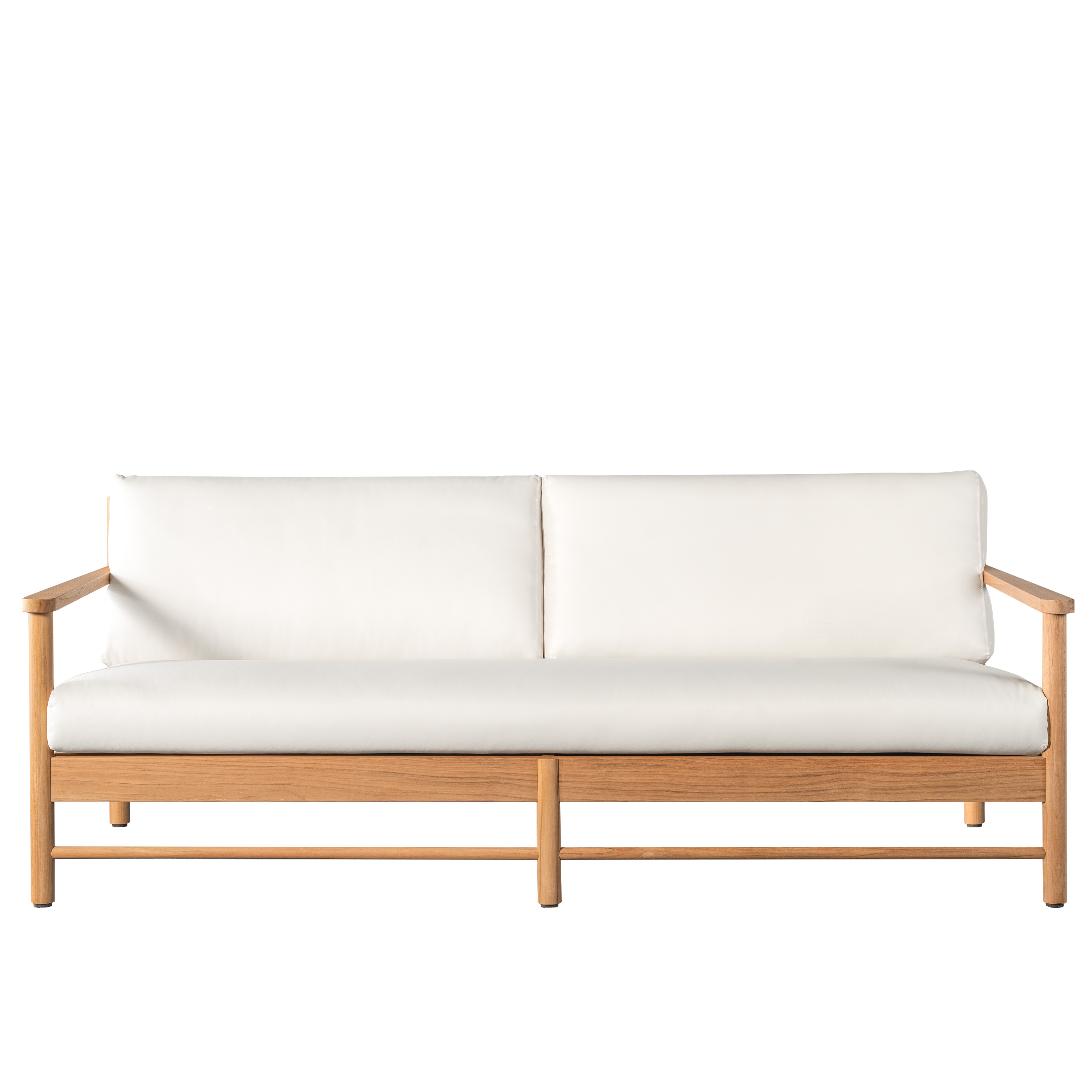 Sleepo Collection - Soleil Outdoor Loungesofa 185 cm - Weiß - Gartensofa