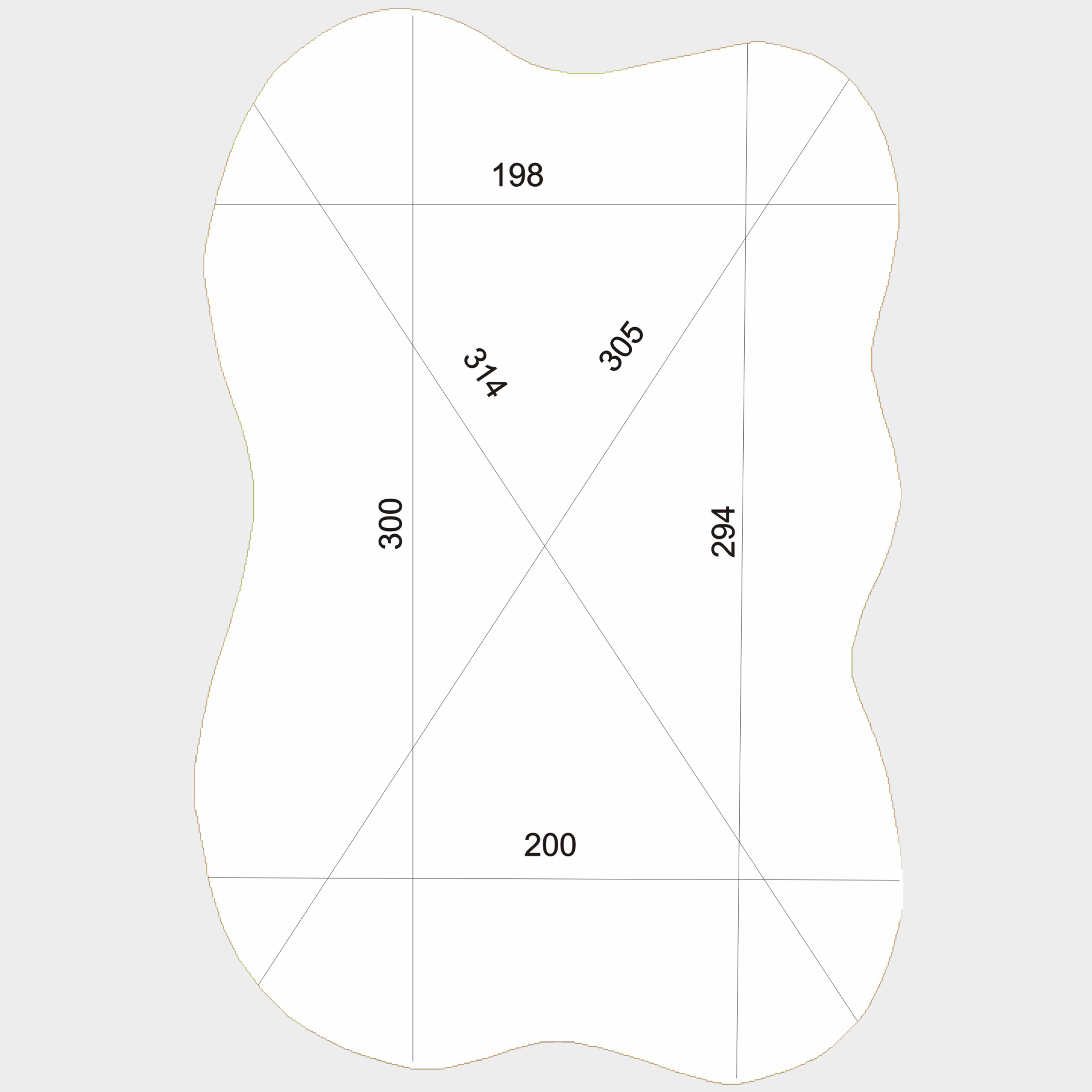 Sleepo Collection Stormi Ullmatta White 200x300