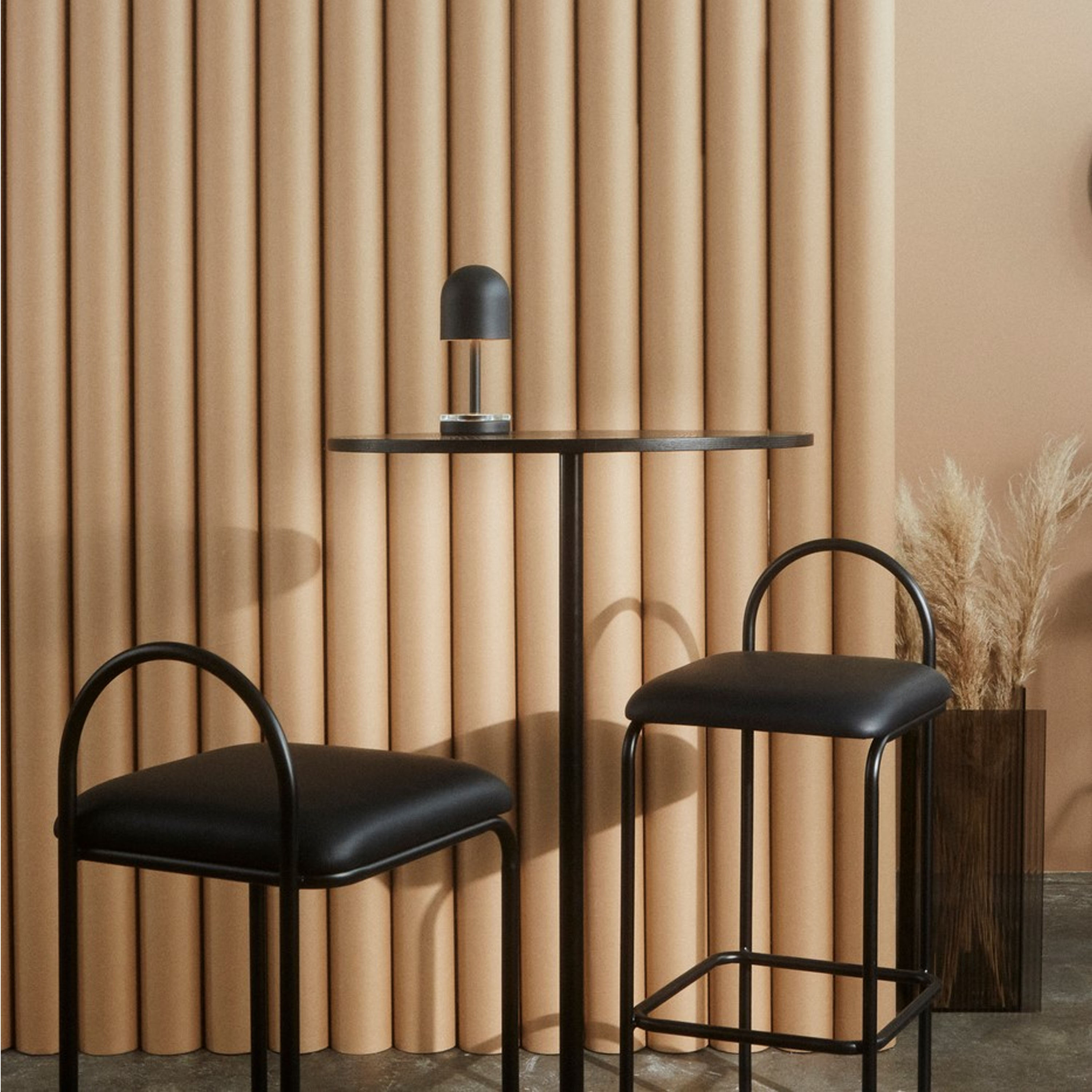 AYTM Luceo Kannettava Pöytävalaisin Musta/Kirkas 22 cm