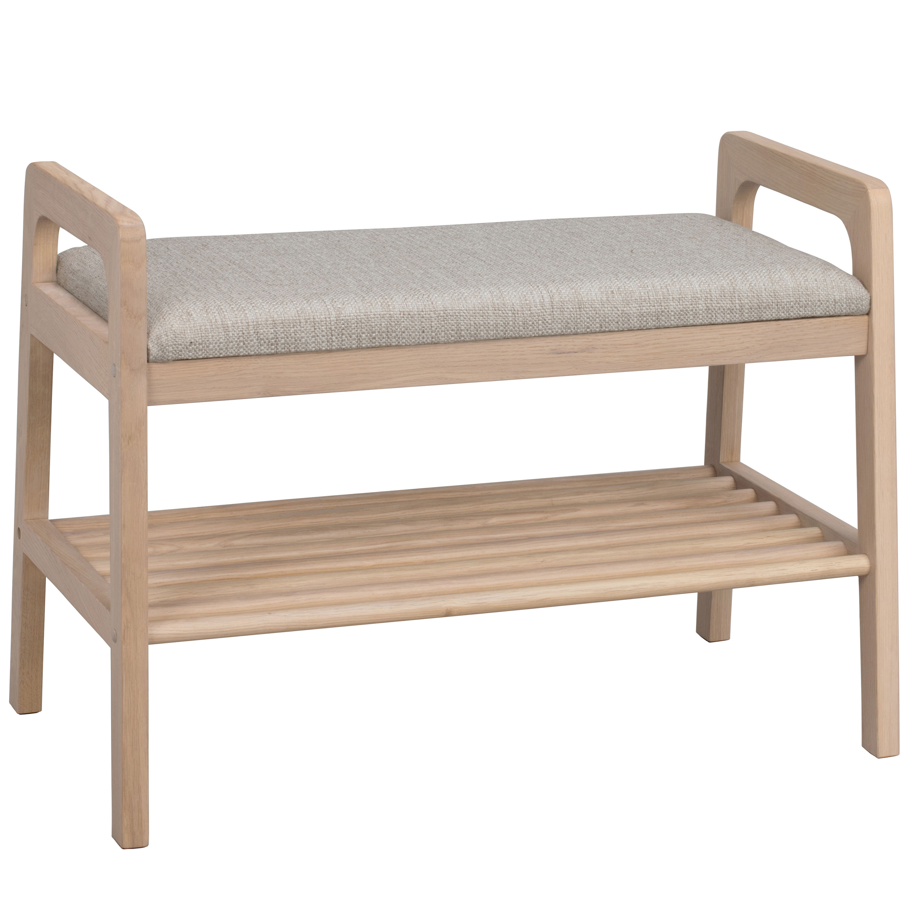 Rowico Home Inverness Bänk Vitpigmenterad 75cm