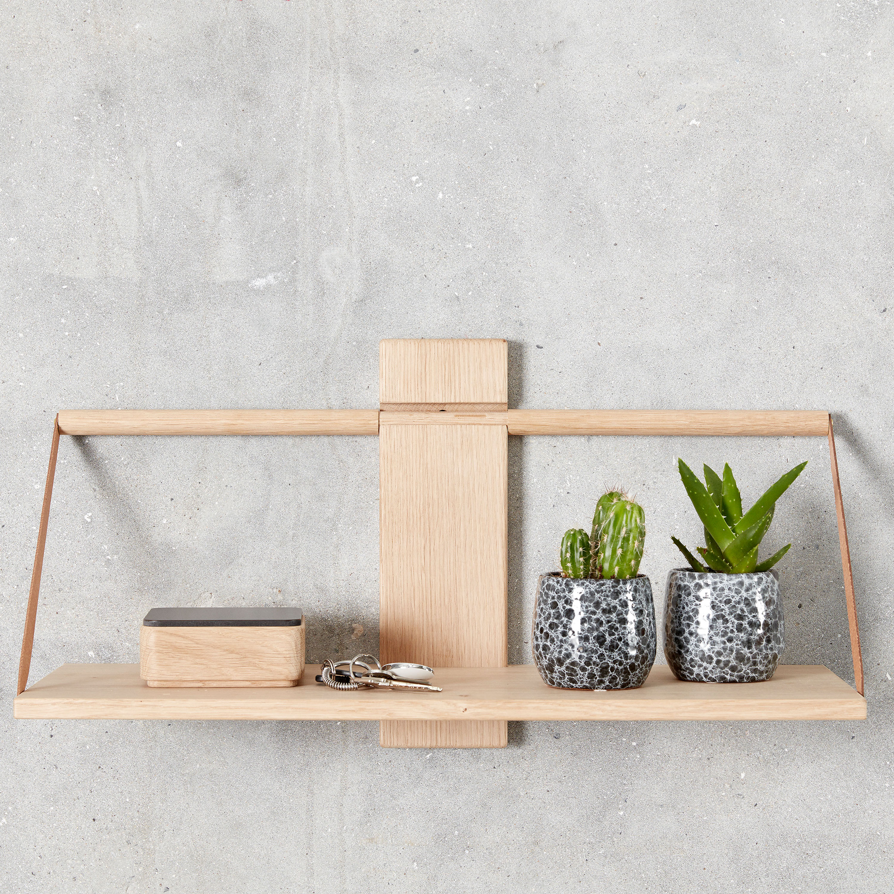 Andersen Furniture Wood Wall Seinähylly Tammi Large