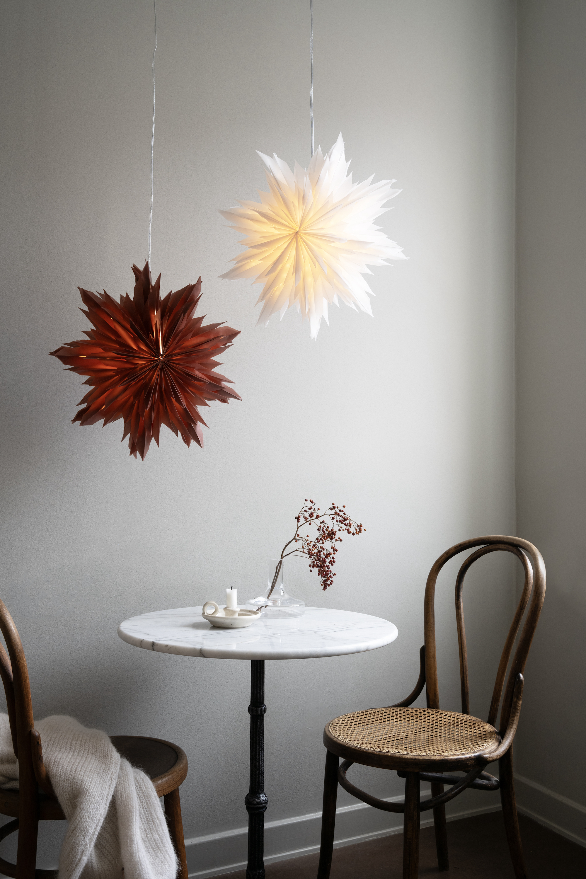 Watt &amp; Veke Oslo Joulutähti Red Orchre 44cm