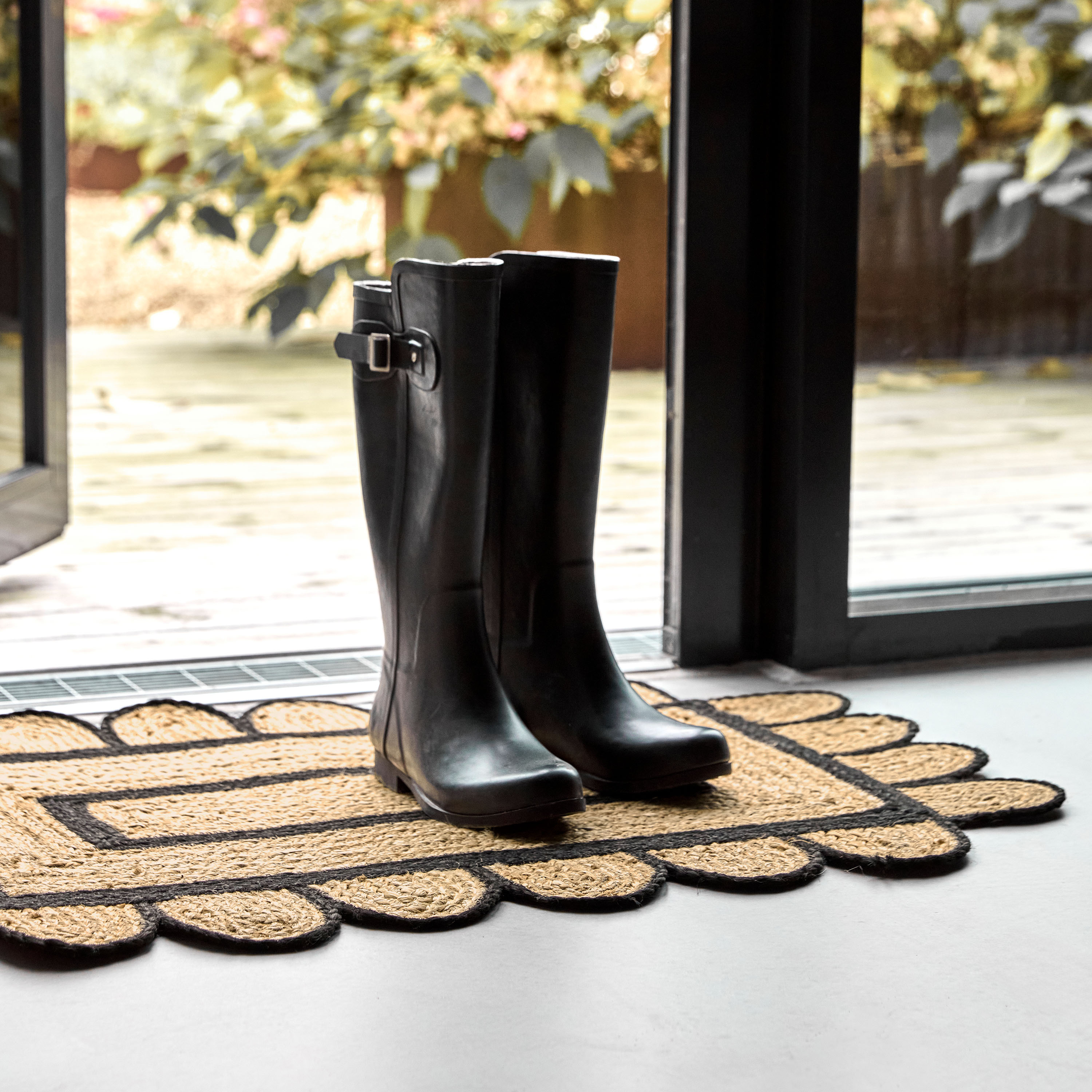 House Doctor Denta Matto Musta 90x60