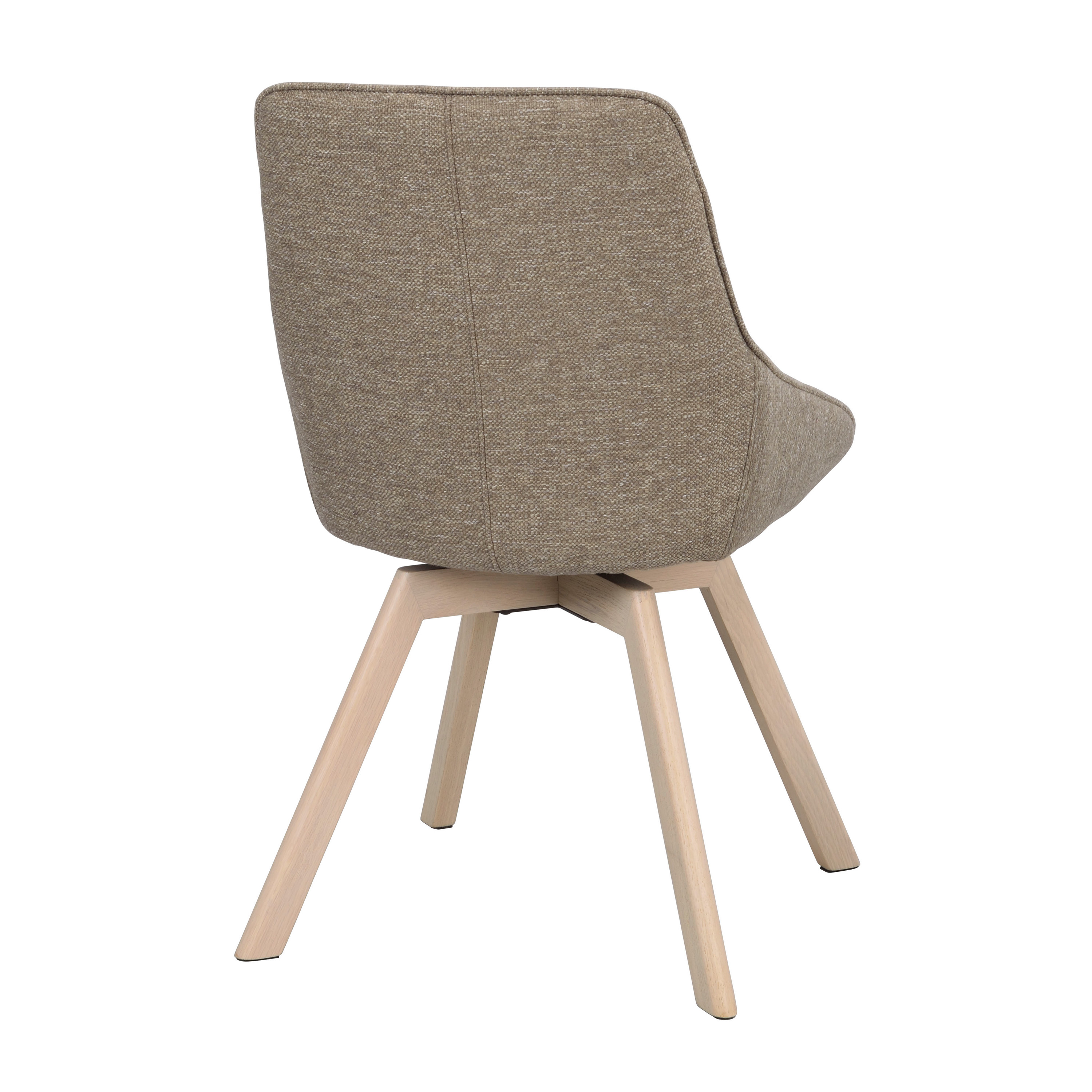 Rowico Home Alison Matstol Mörkbeige/Vitpigmenterad