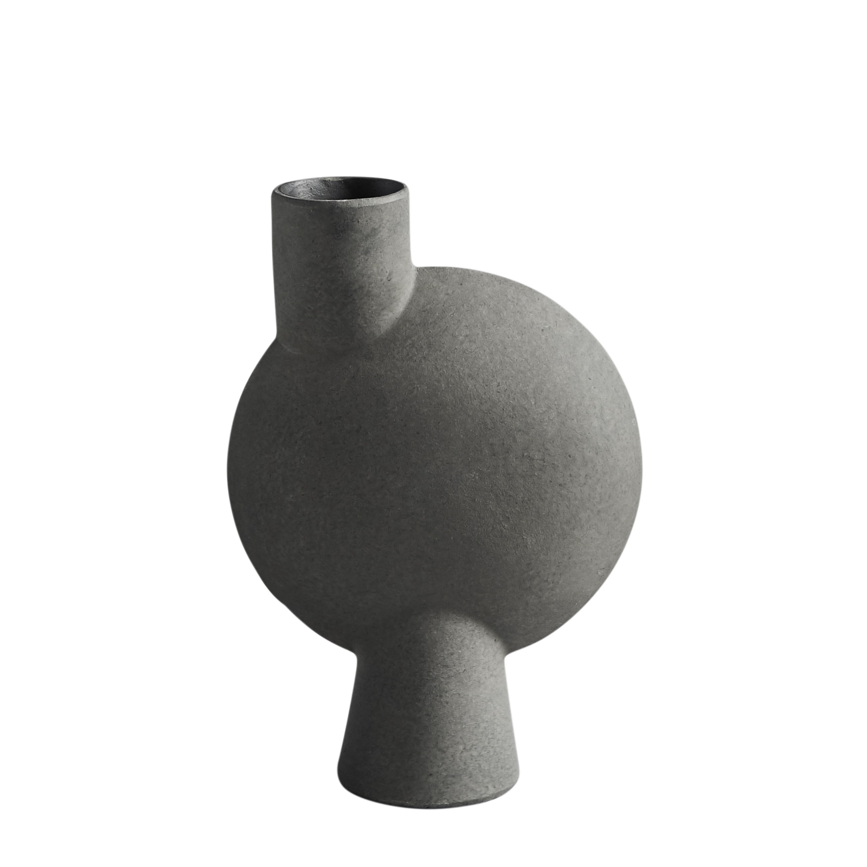 Sphere Maljakko Bubl Dark Grey Medio