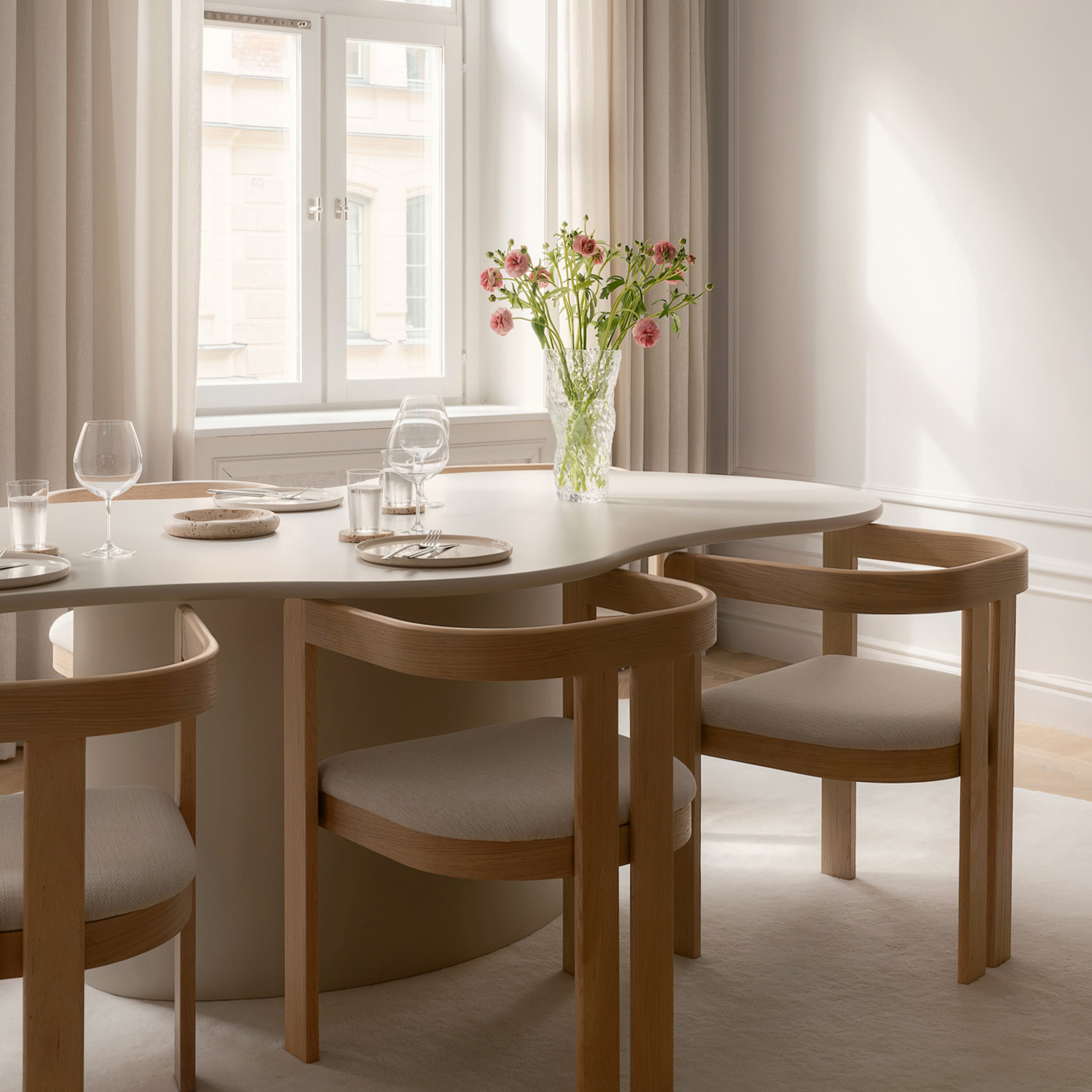 Sleepo Collection Callum Karmstol Vitoljad/Vit