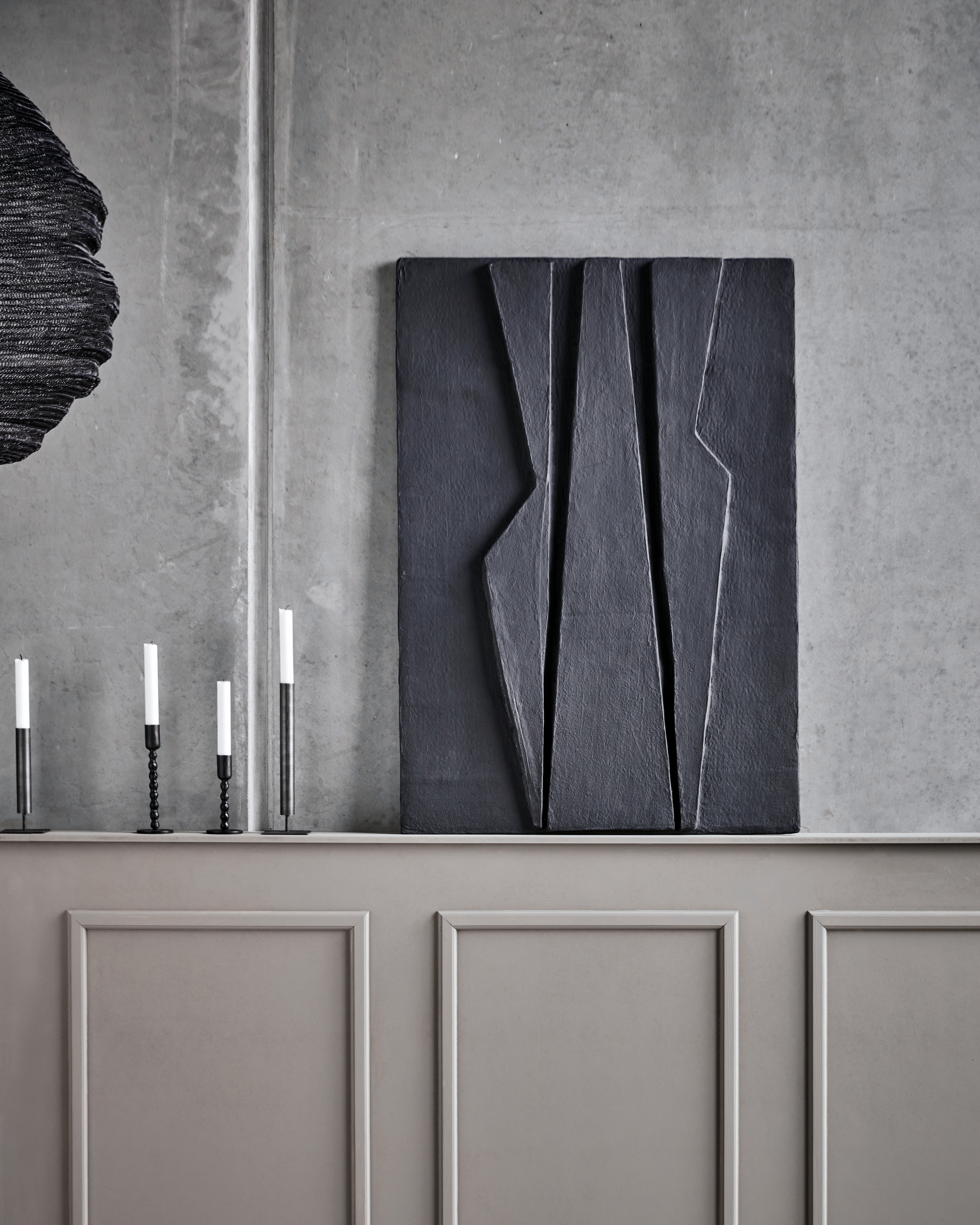 House Doctor Machie Taulu Musta 70x100