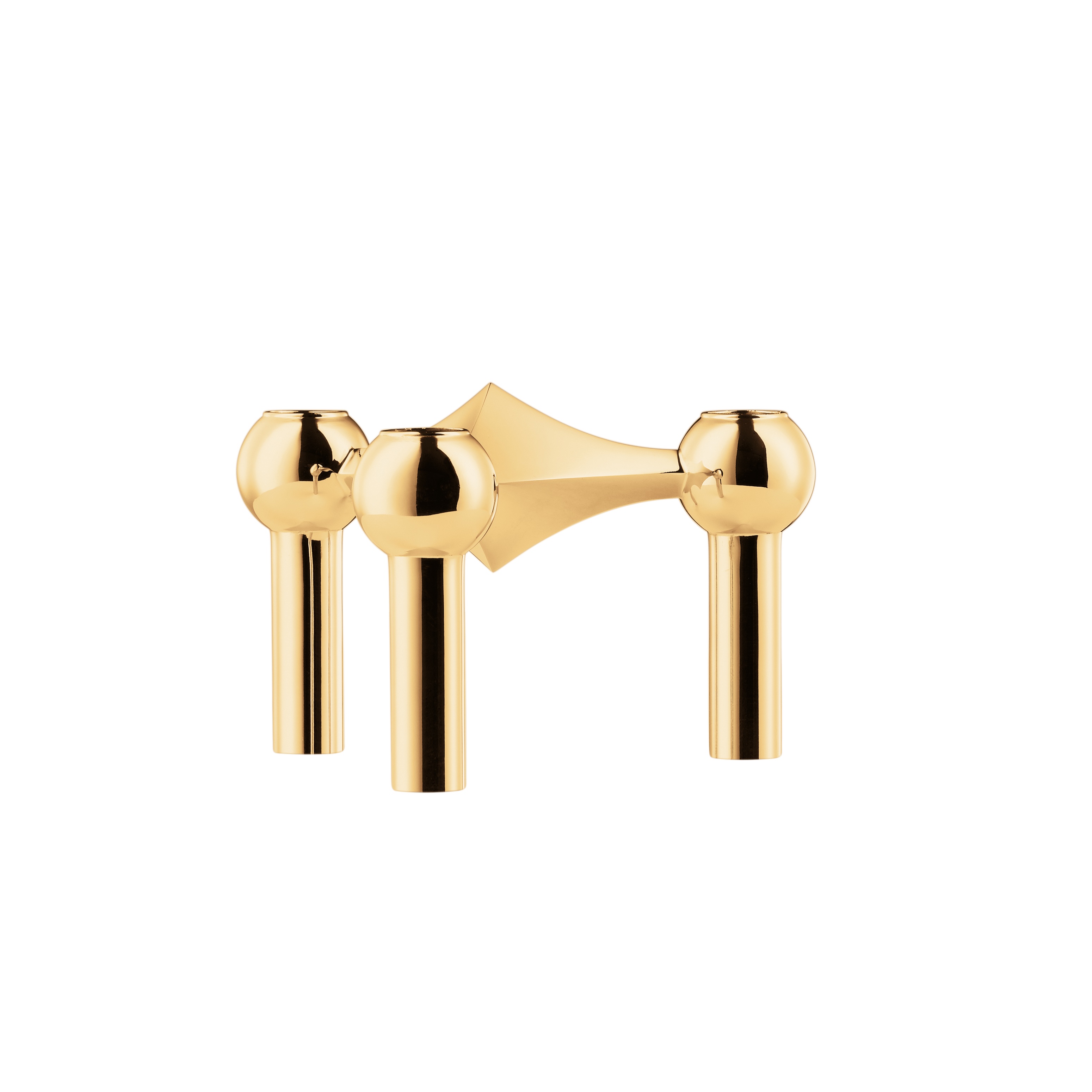 STOFF Nagel Lysestake Solid Brass