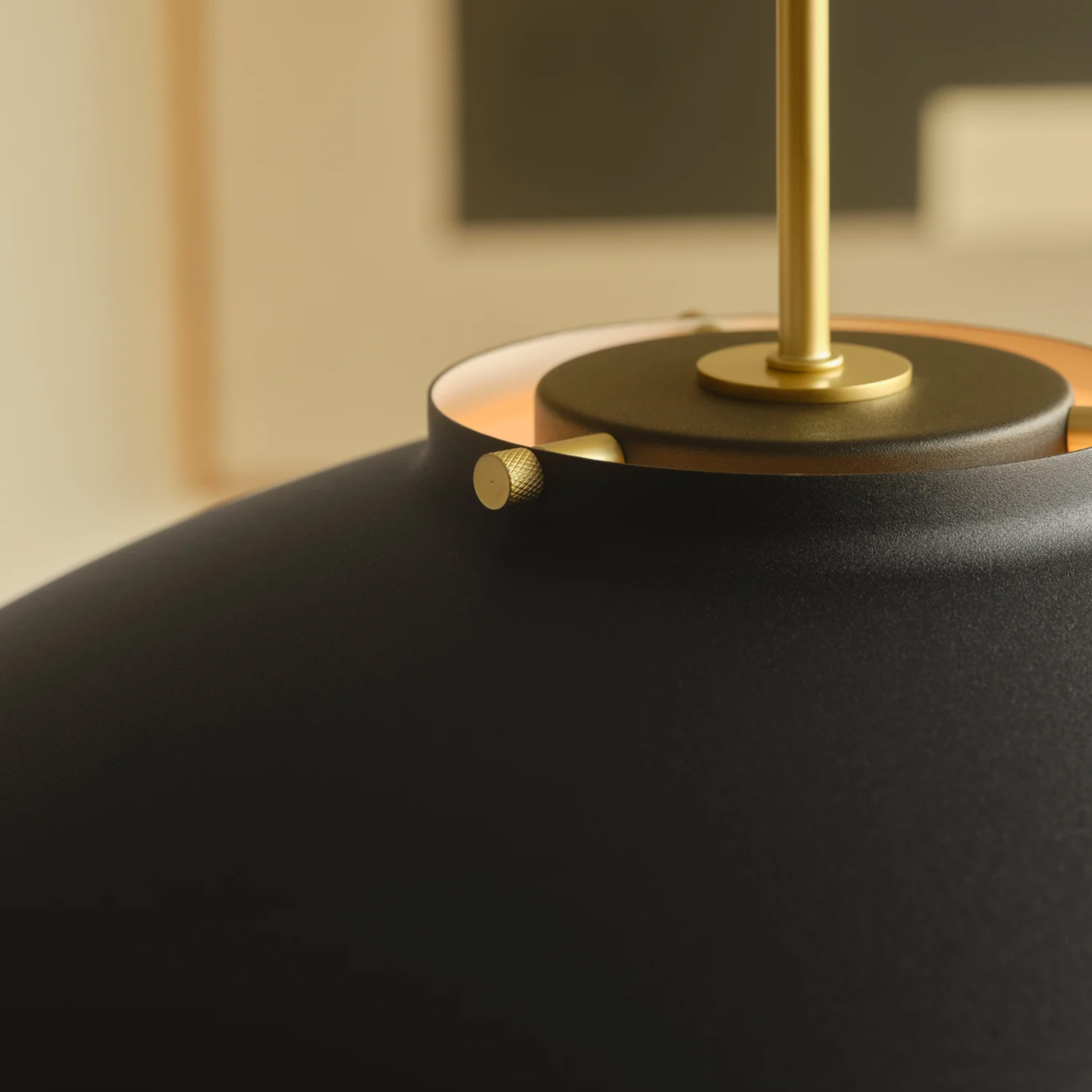 Design For The People Latif Kattovalaisin Musta Ø40