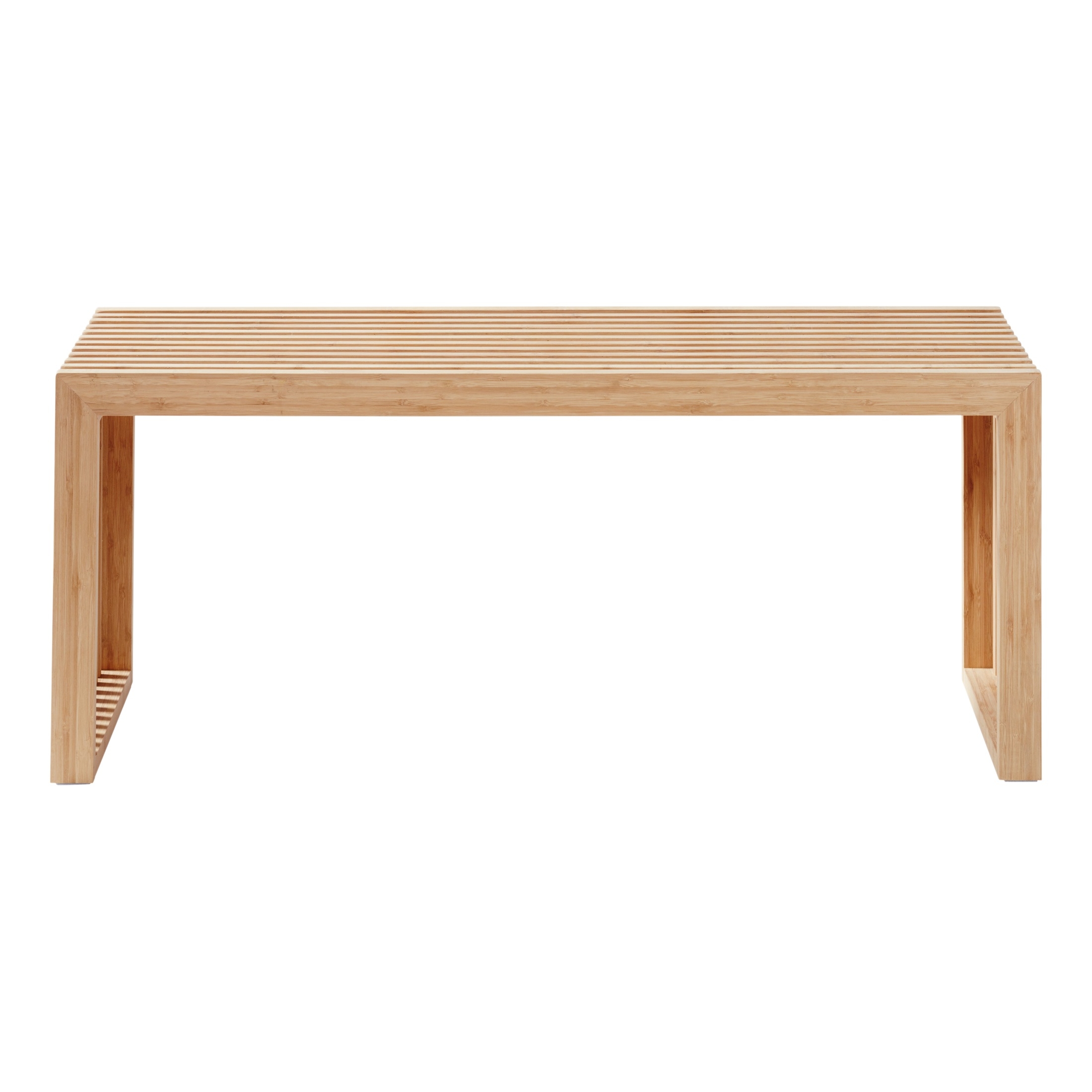 Cinas - Rib Bank Bambus 104cm - Schwarz - Bänke