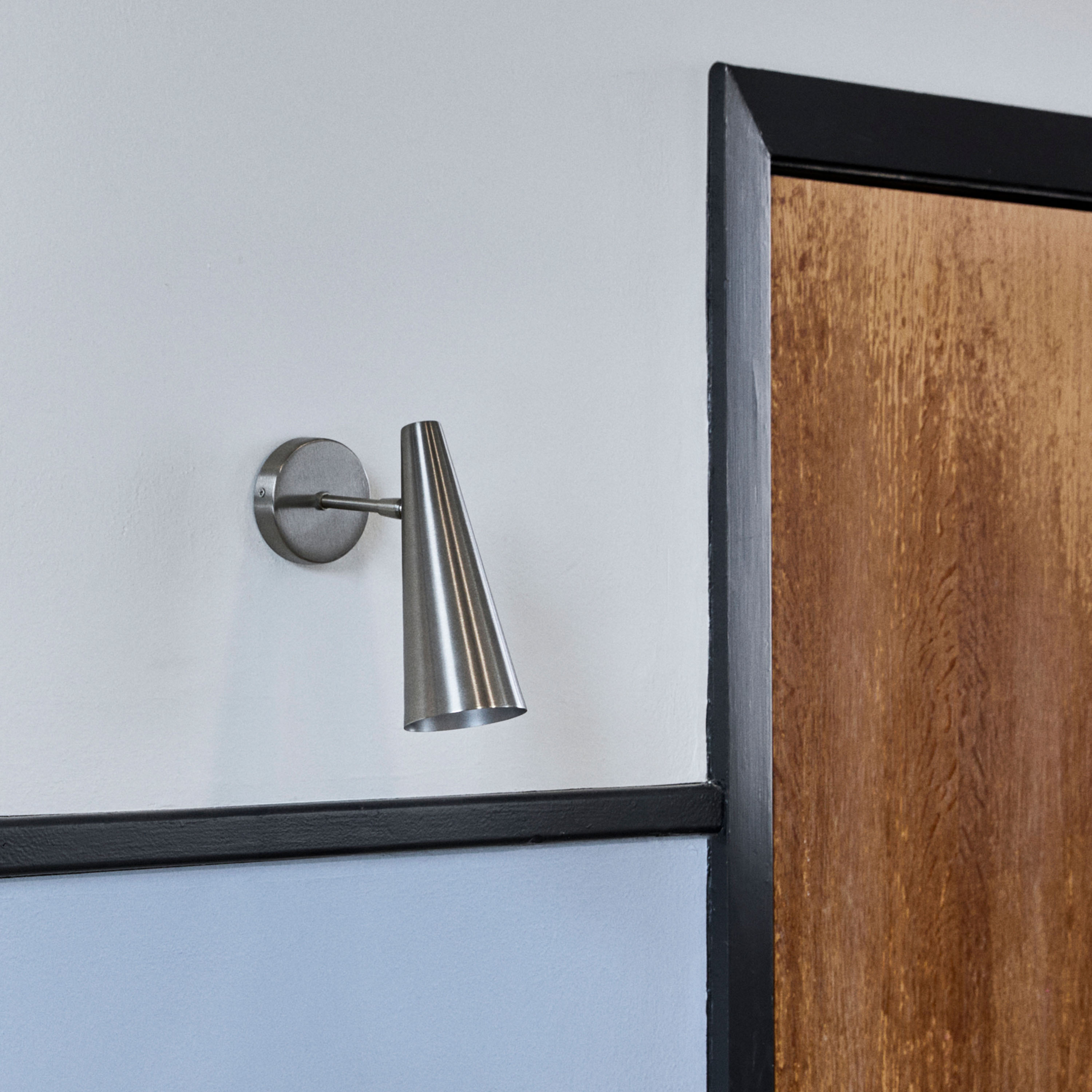House Doctor Precise Vägglampa Silver Finish 21cm