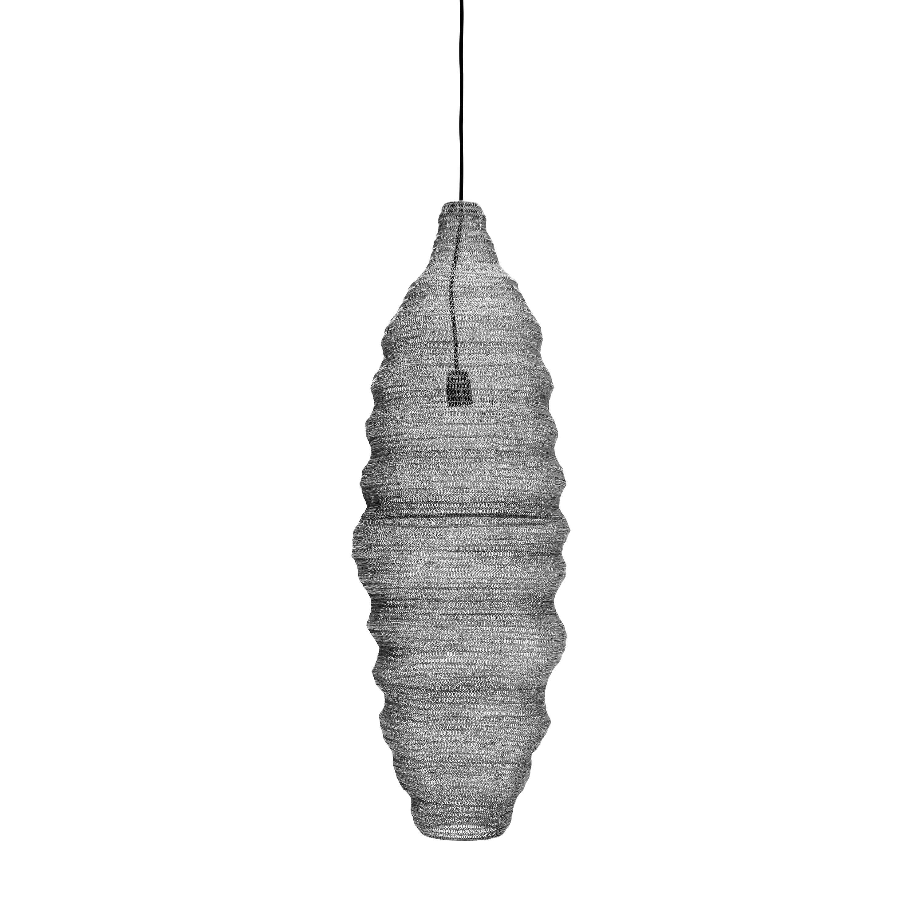 Mesh Taklampa Brushed Silver