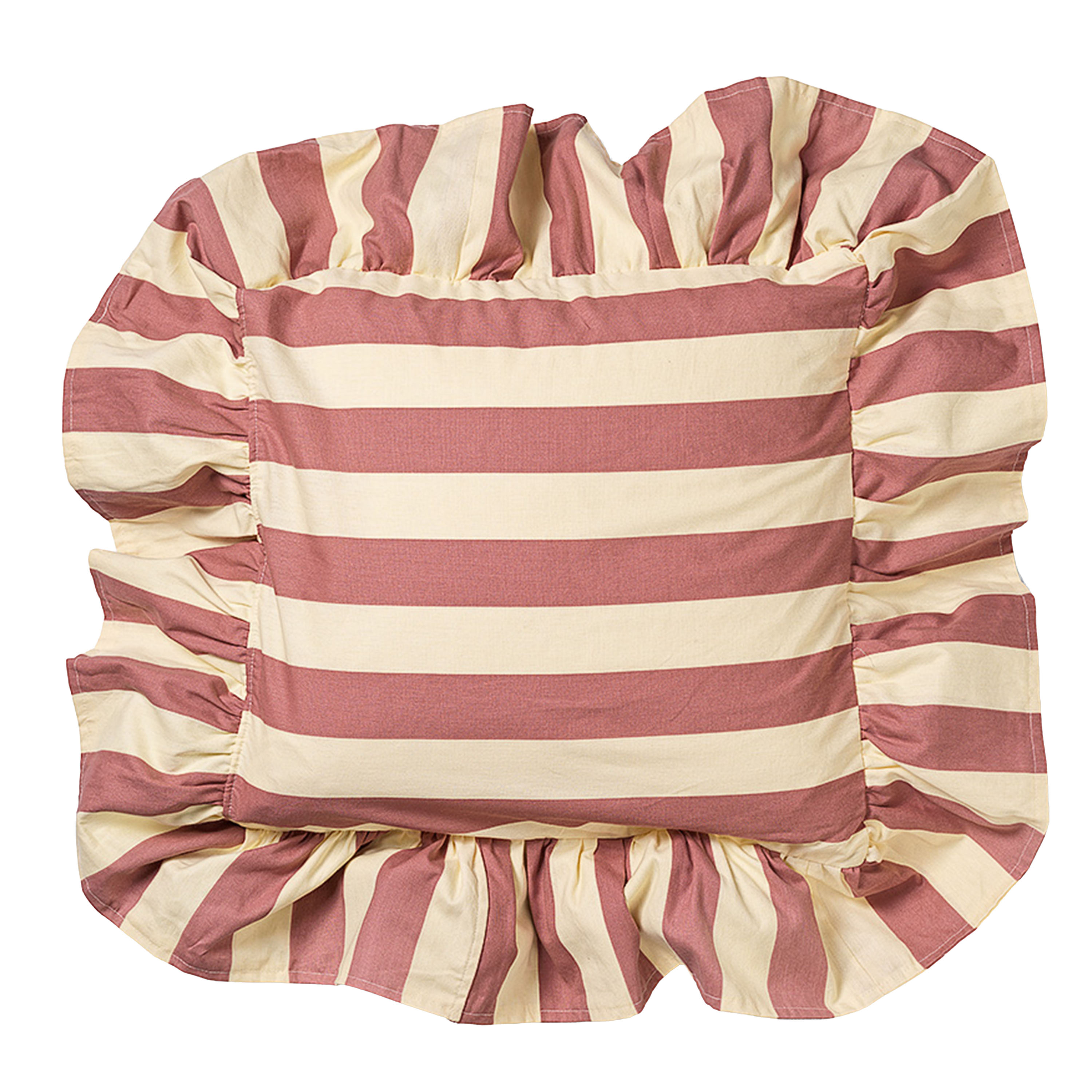 Irene Frill Kuddfodral Apricot/Yellow 50x50