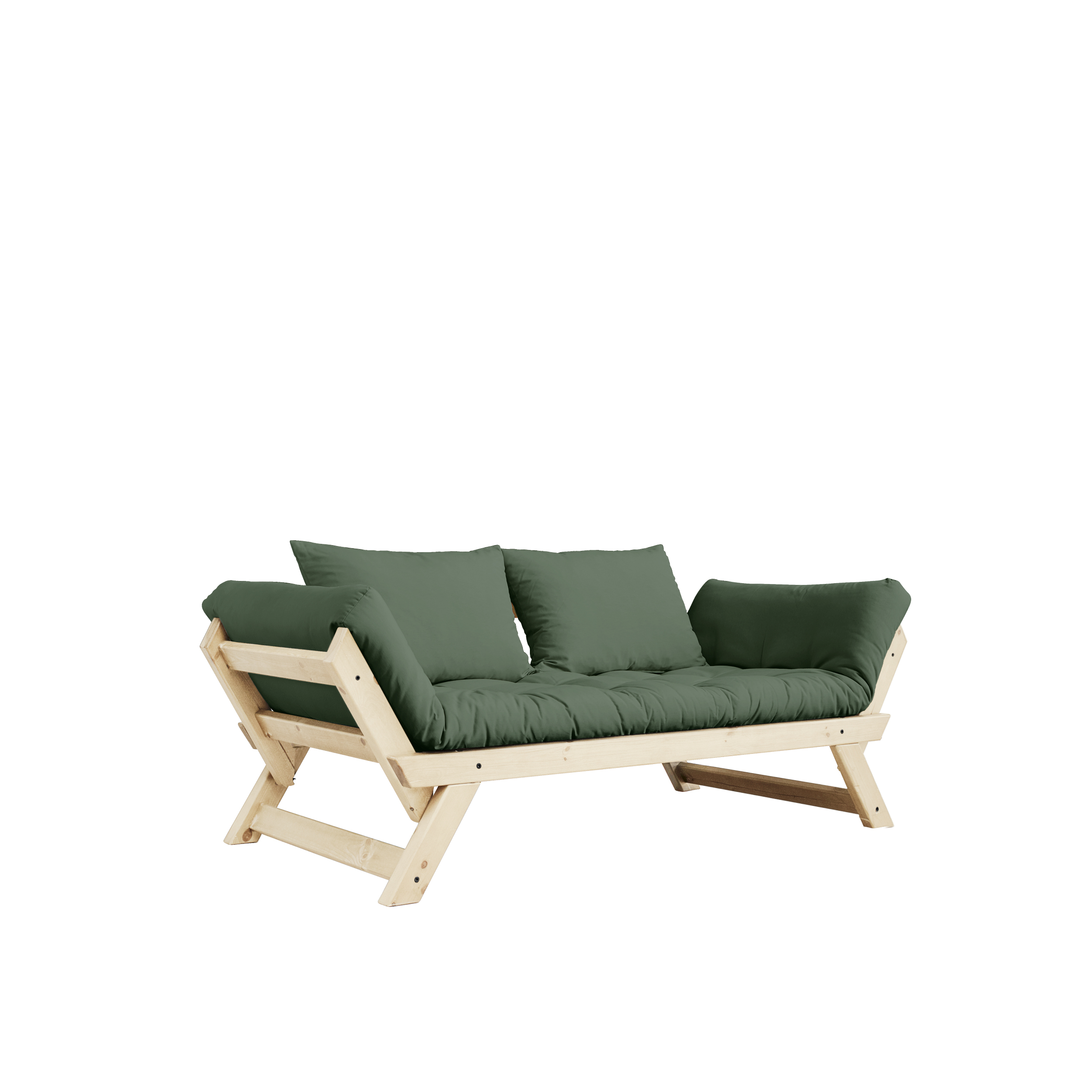 Karup Design Bebop Dagbädd Natur/Olive Green 174cm