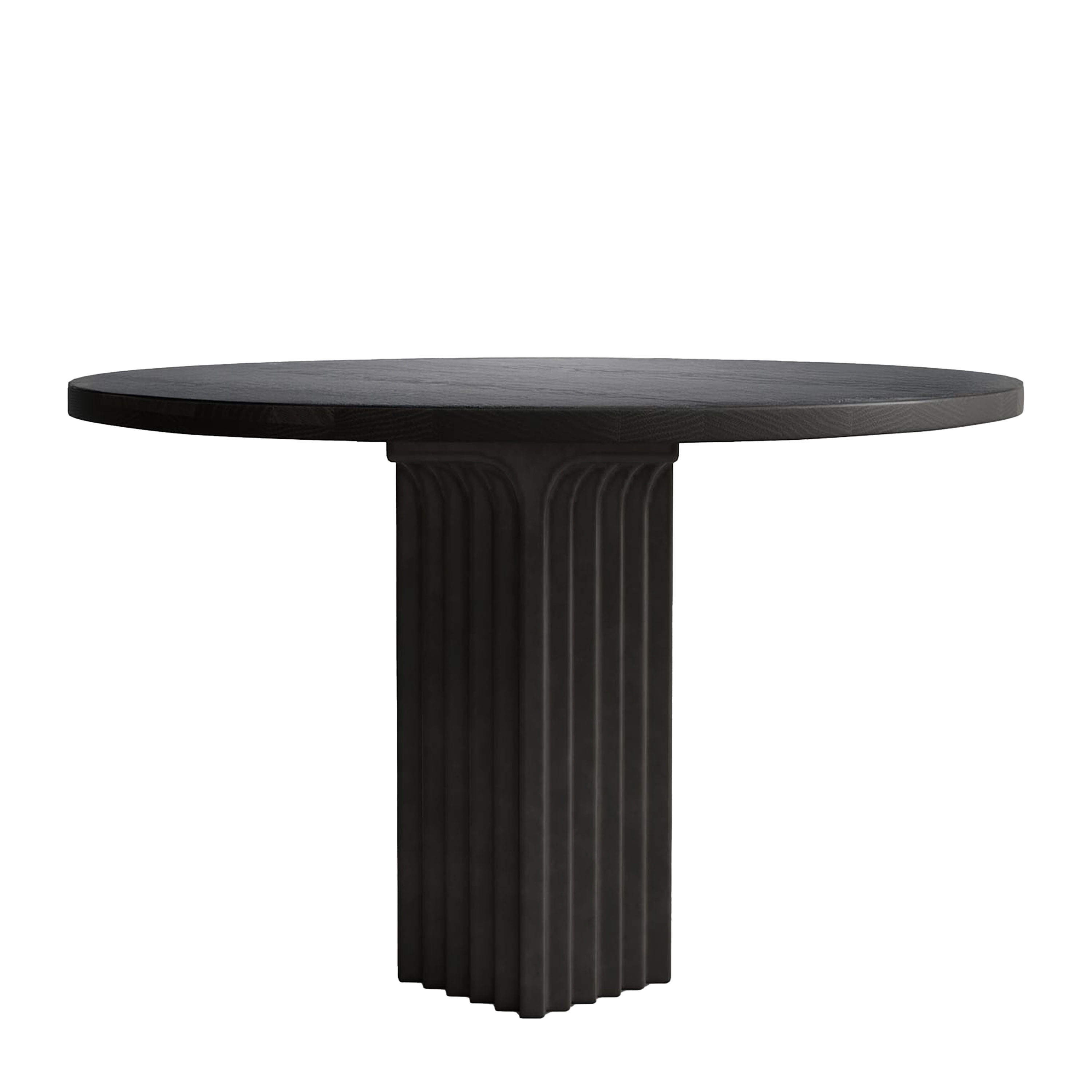 Arc Matbord Coffee Black Oak Ø120