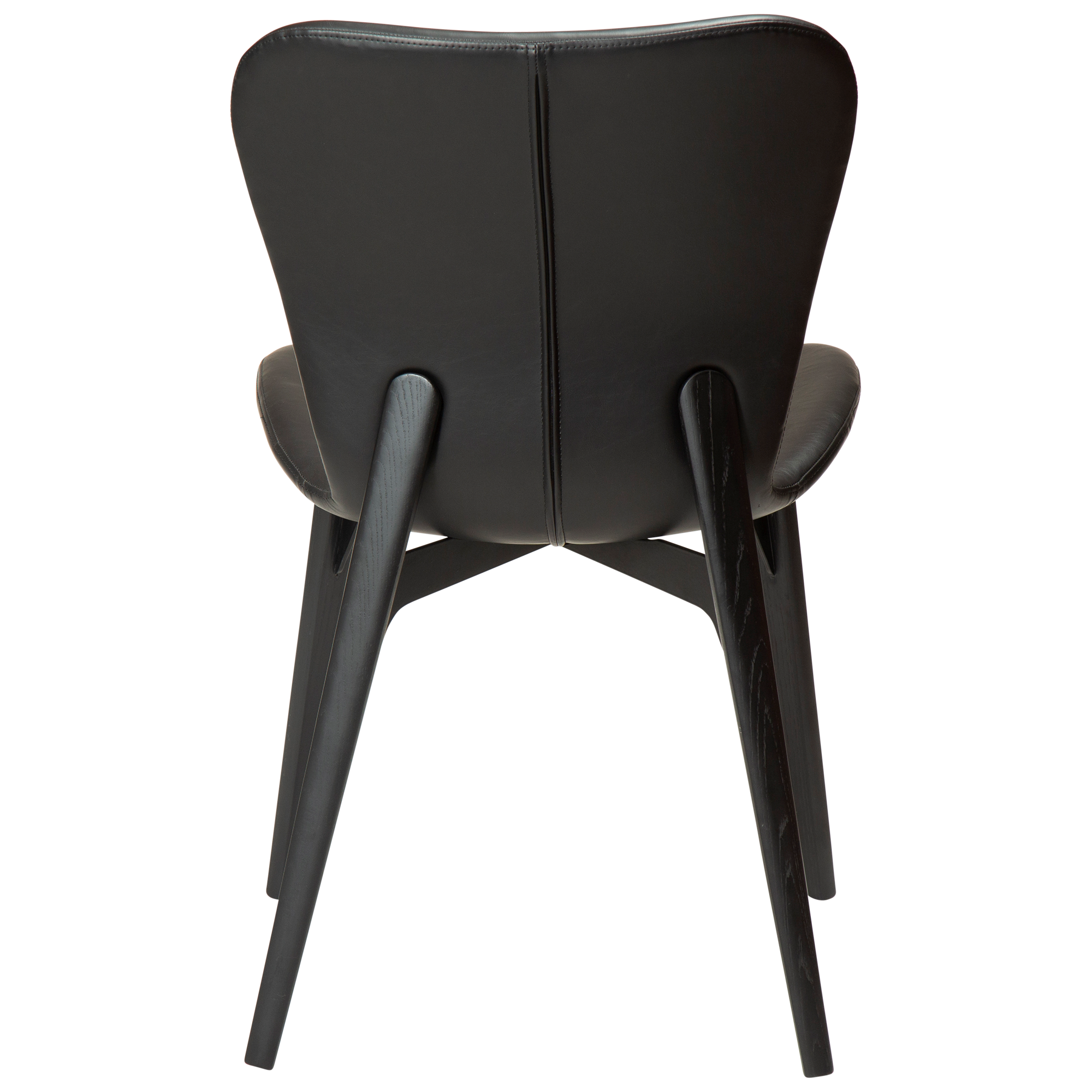 Dan Form Paragon Matstol Konstläder Svart/Svart