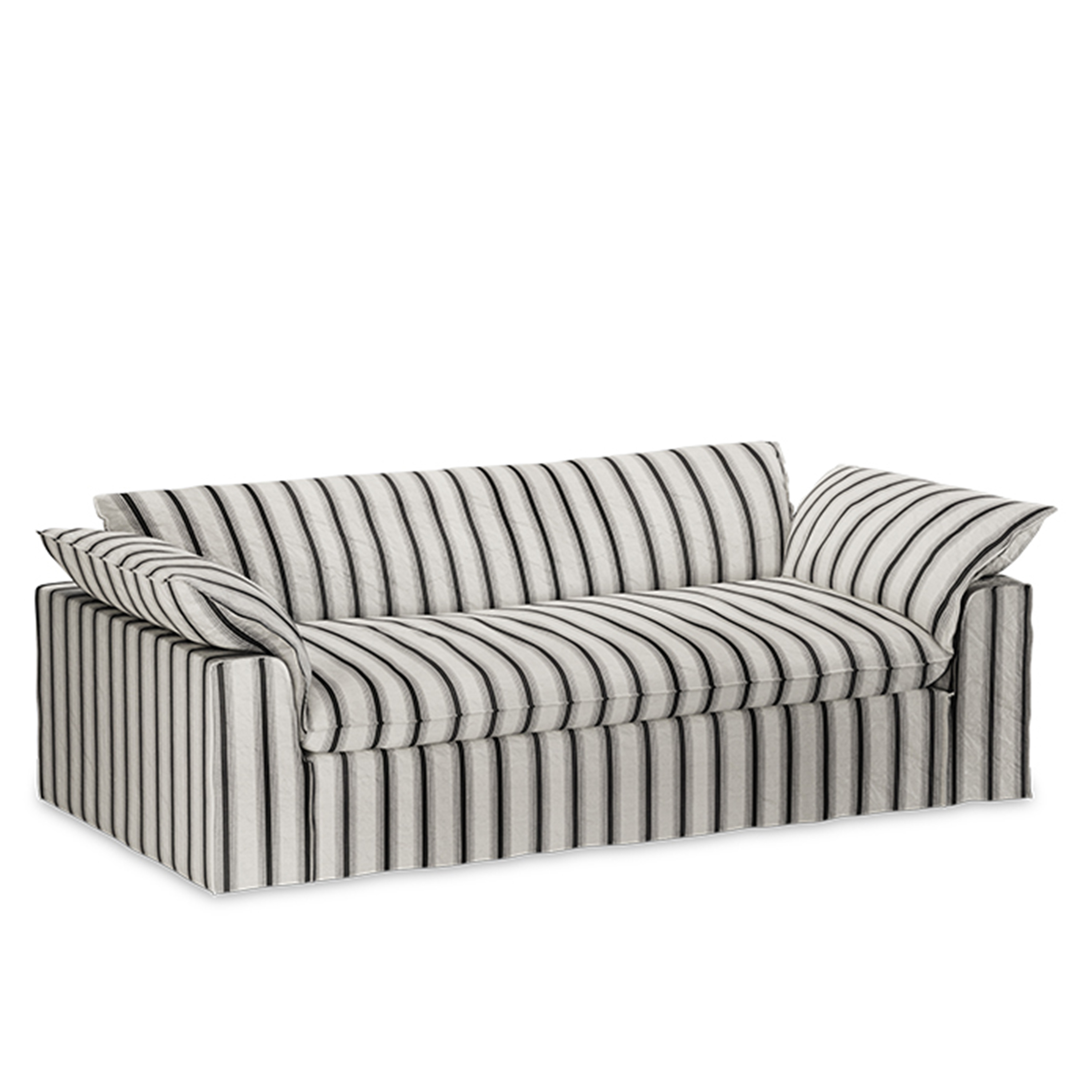 HKliving Nomad Soffa Rocco/Chalkstripe 244cm