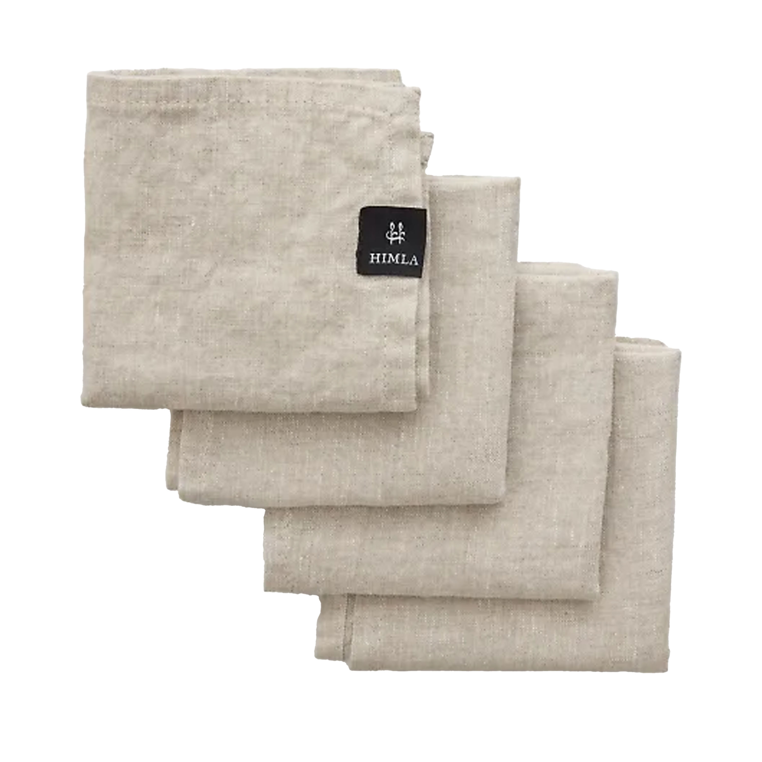 Sunshine Linne Servett Oatmeal 4-pack