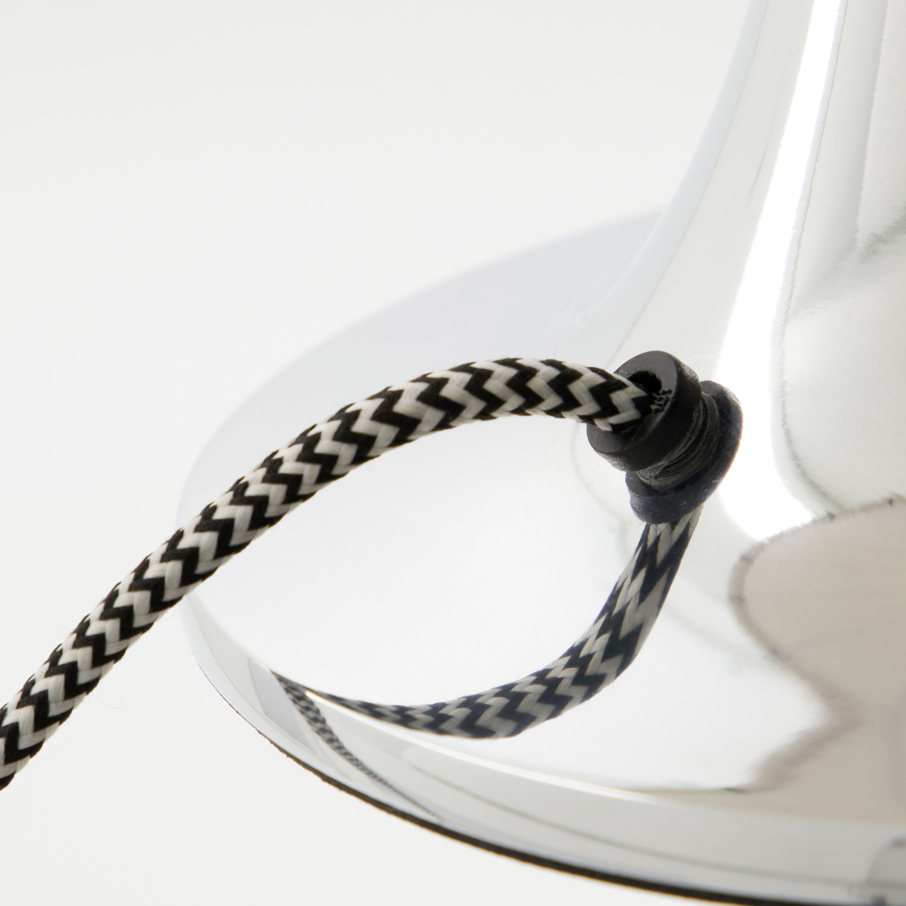 House Doctor Tulip Pöytävalaisin Hopea 38 cm