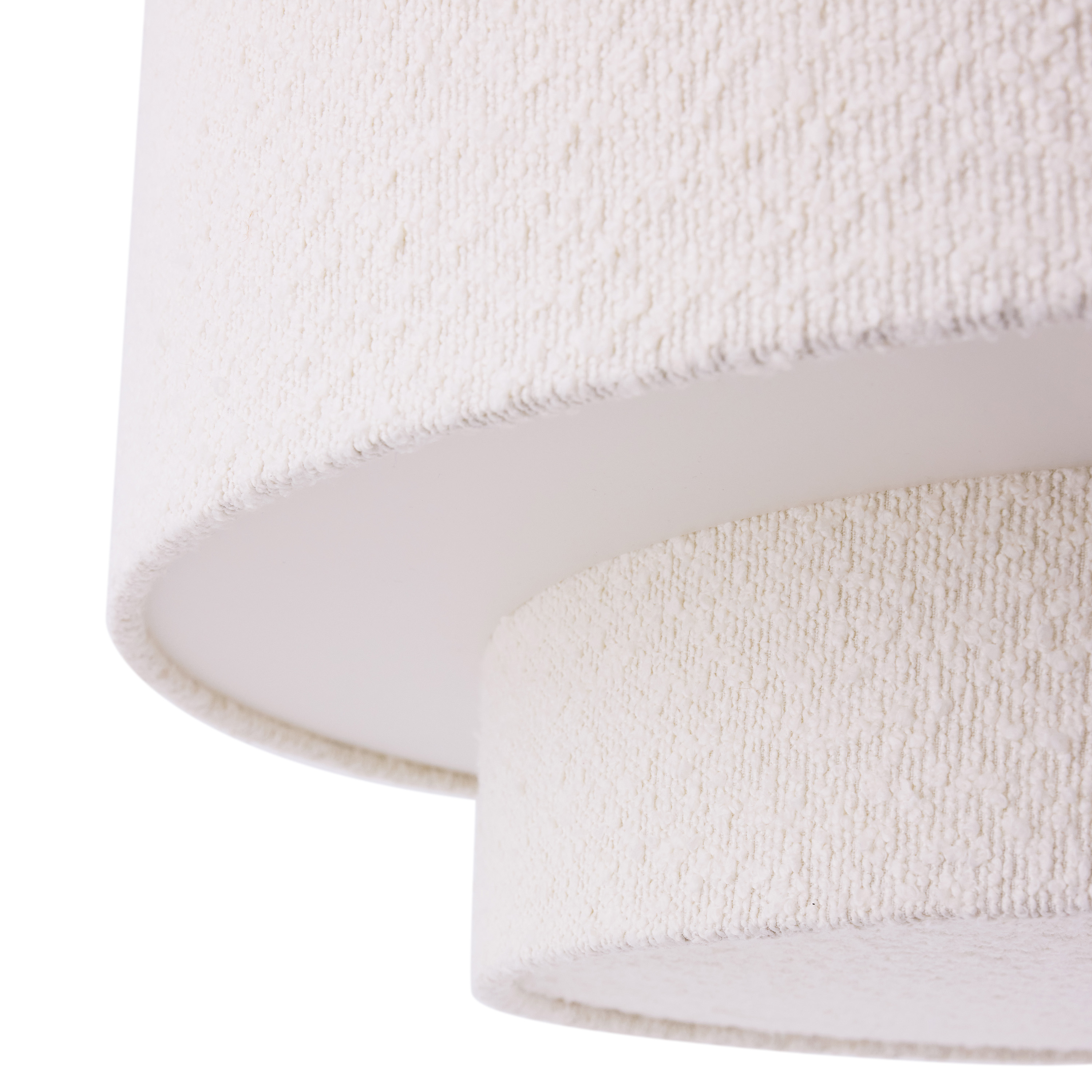 Globen Lighting Noah Kattovalaisin Bouclé Valkoinen 50cm