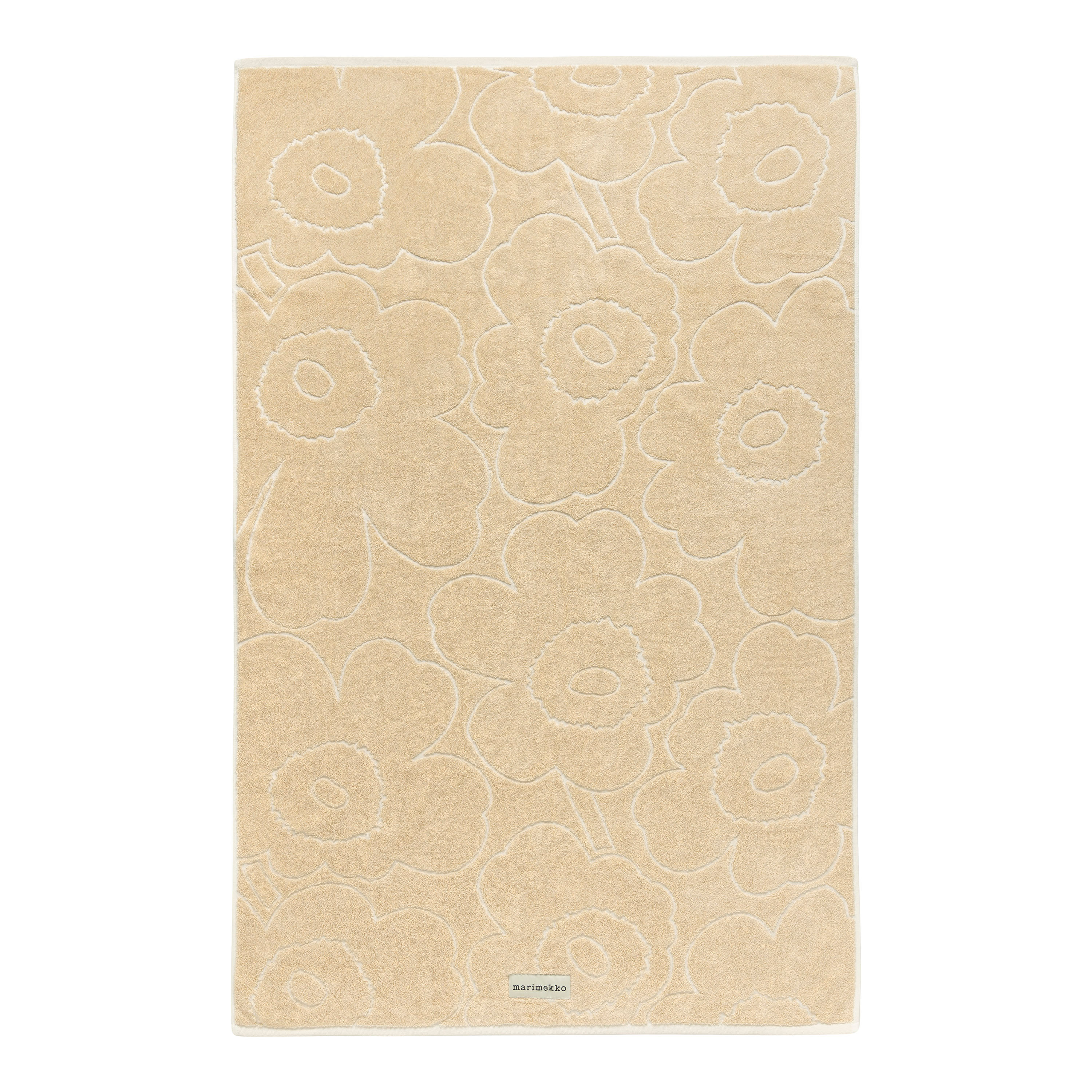 Marimekko Piirto Unikko Håndkle Straw/Off White 70x150