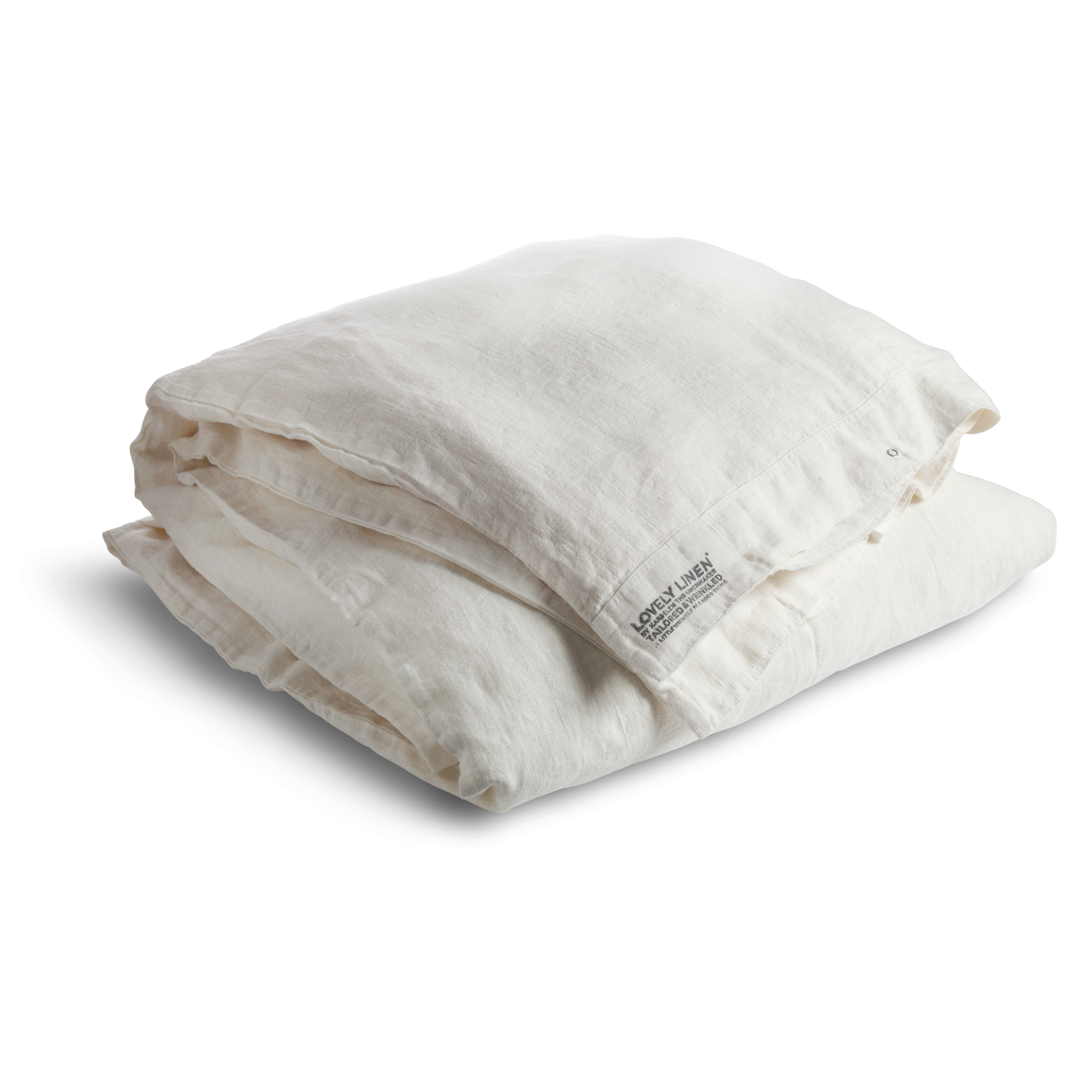 Påslakan Linne Off White Enkel