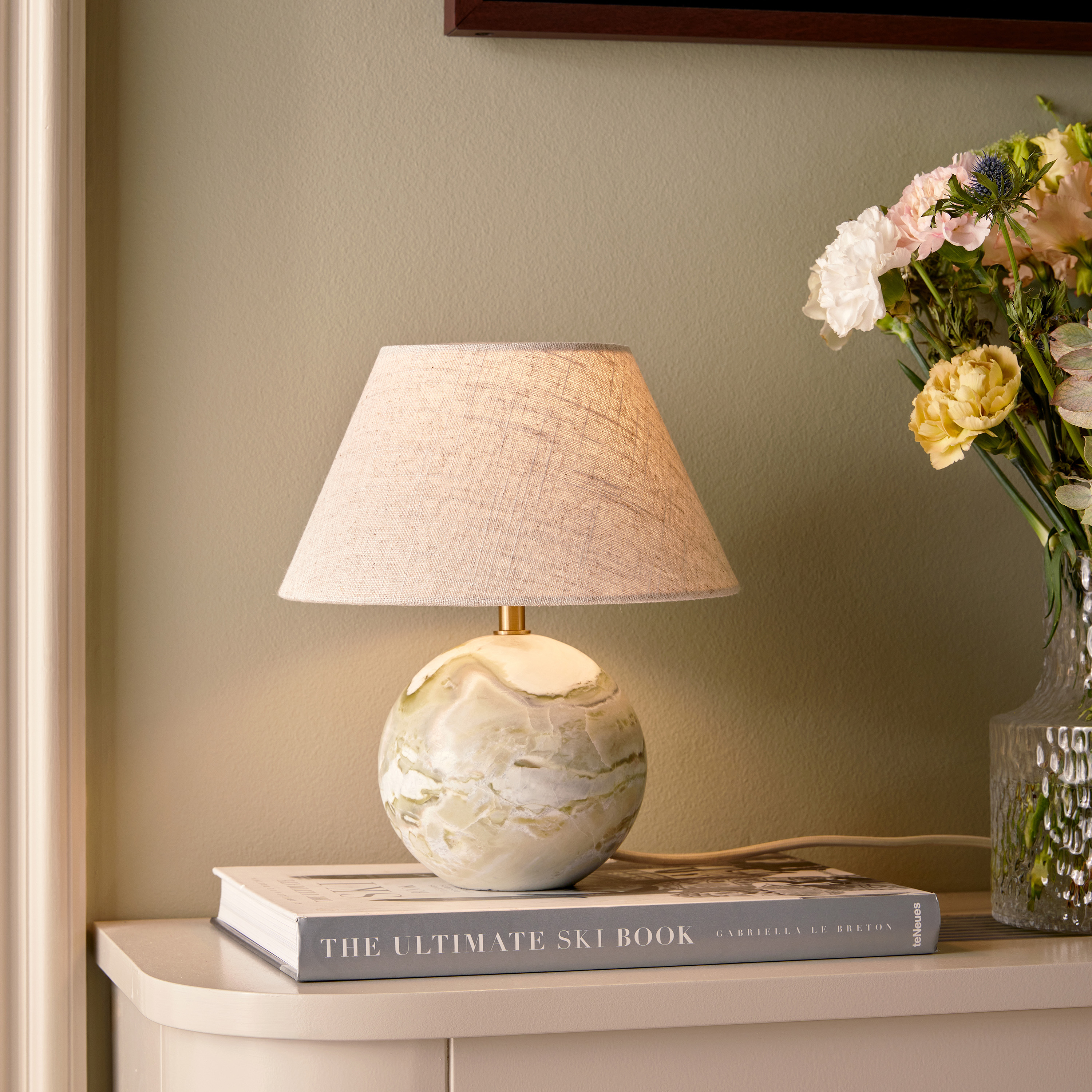 Globen Lighting Castello Tischlampe Grün 24