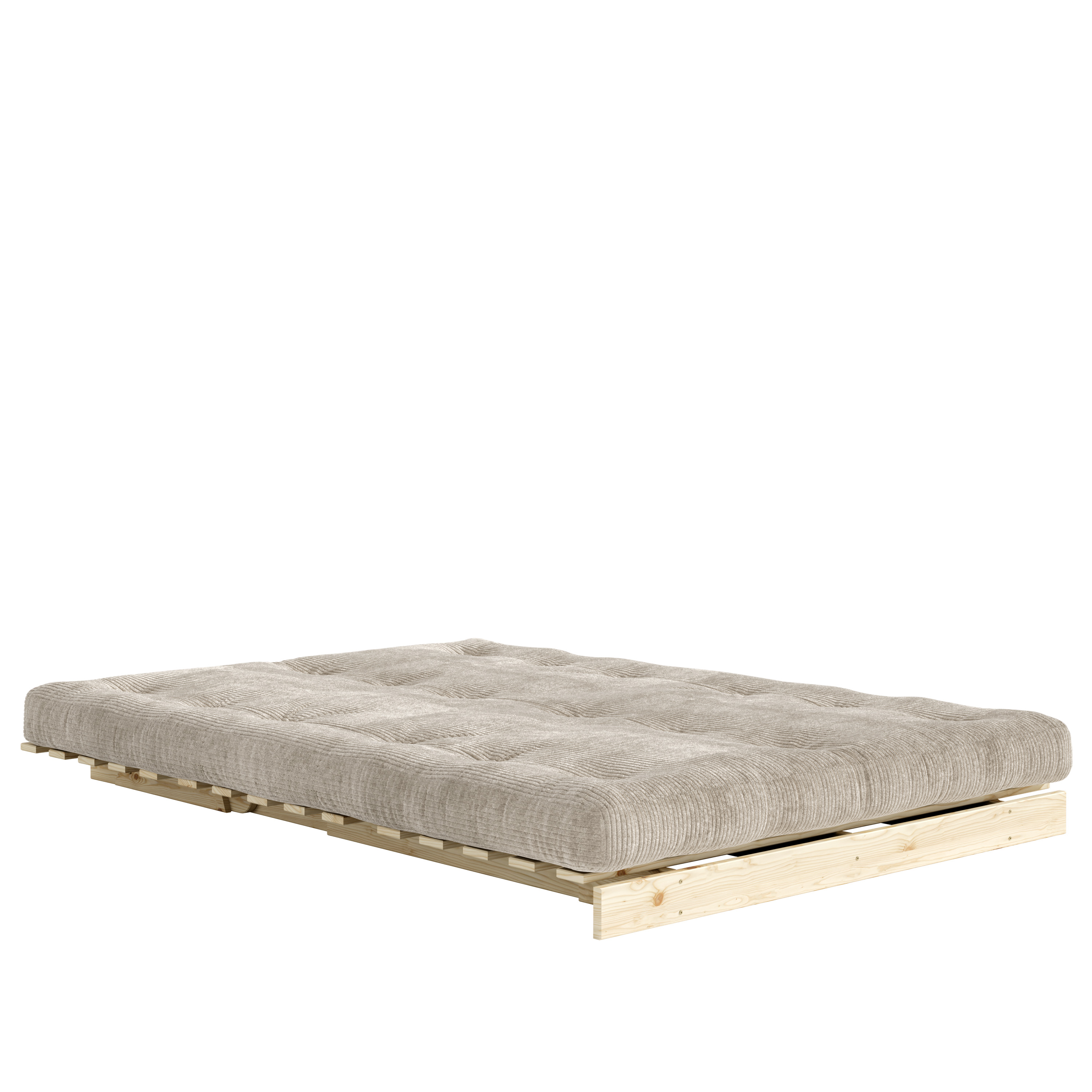 Karup Design Roots Sovesofa Raw/Soft Cream 140cm