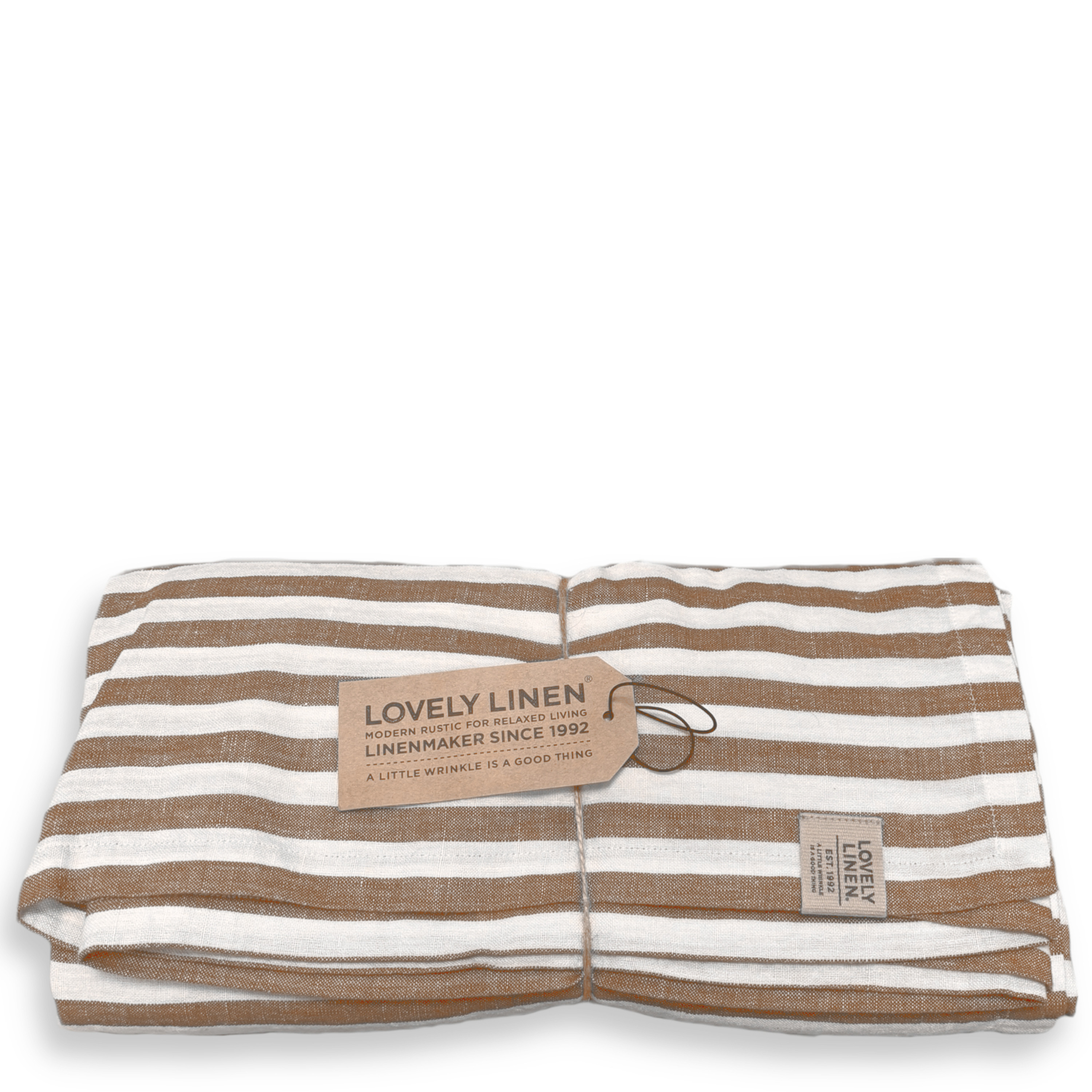 Misty Duk Linne Edge Almond 145x380