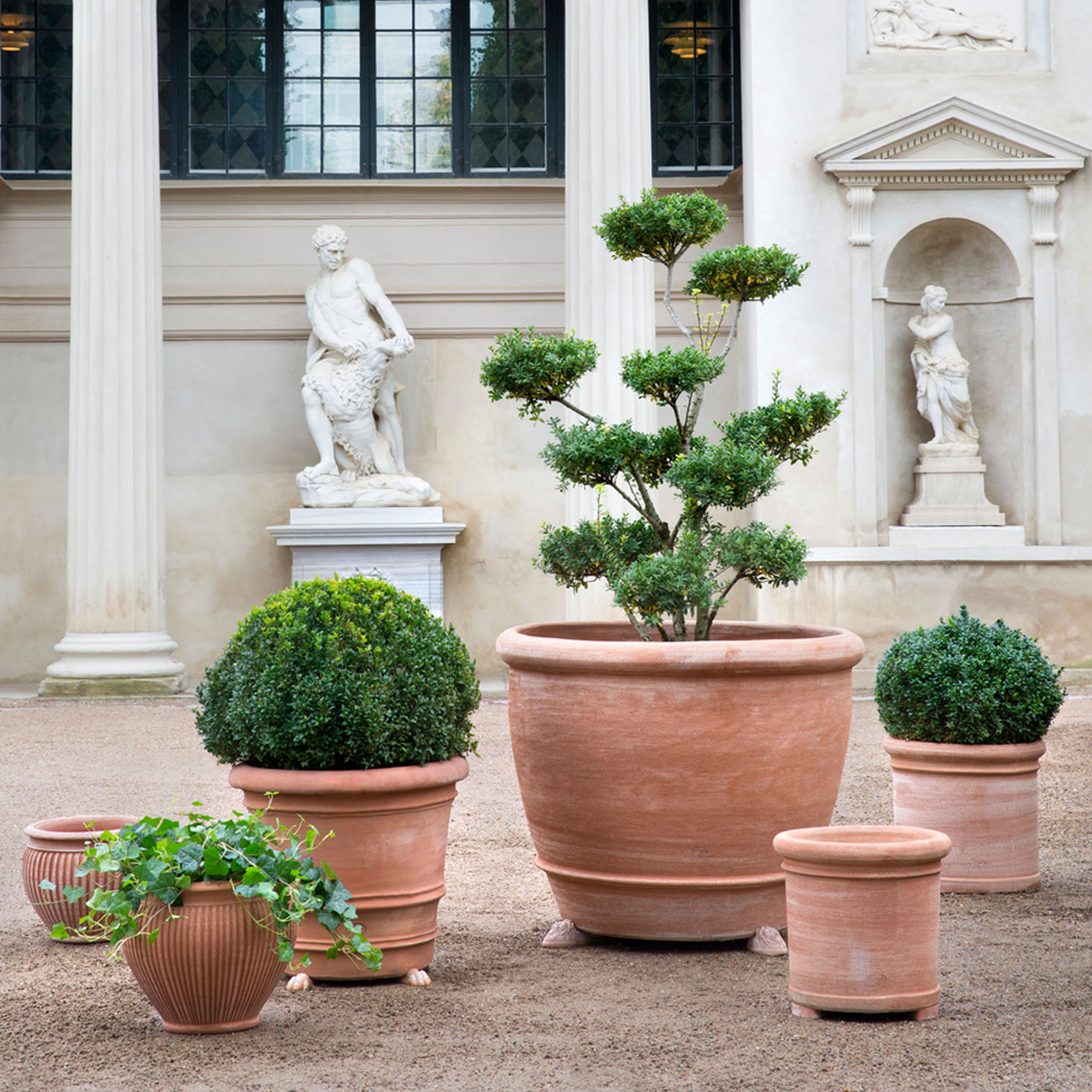 Bergs Potter Lucca Krukke Raw Rosa Terrakotta Ø50