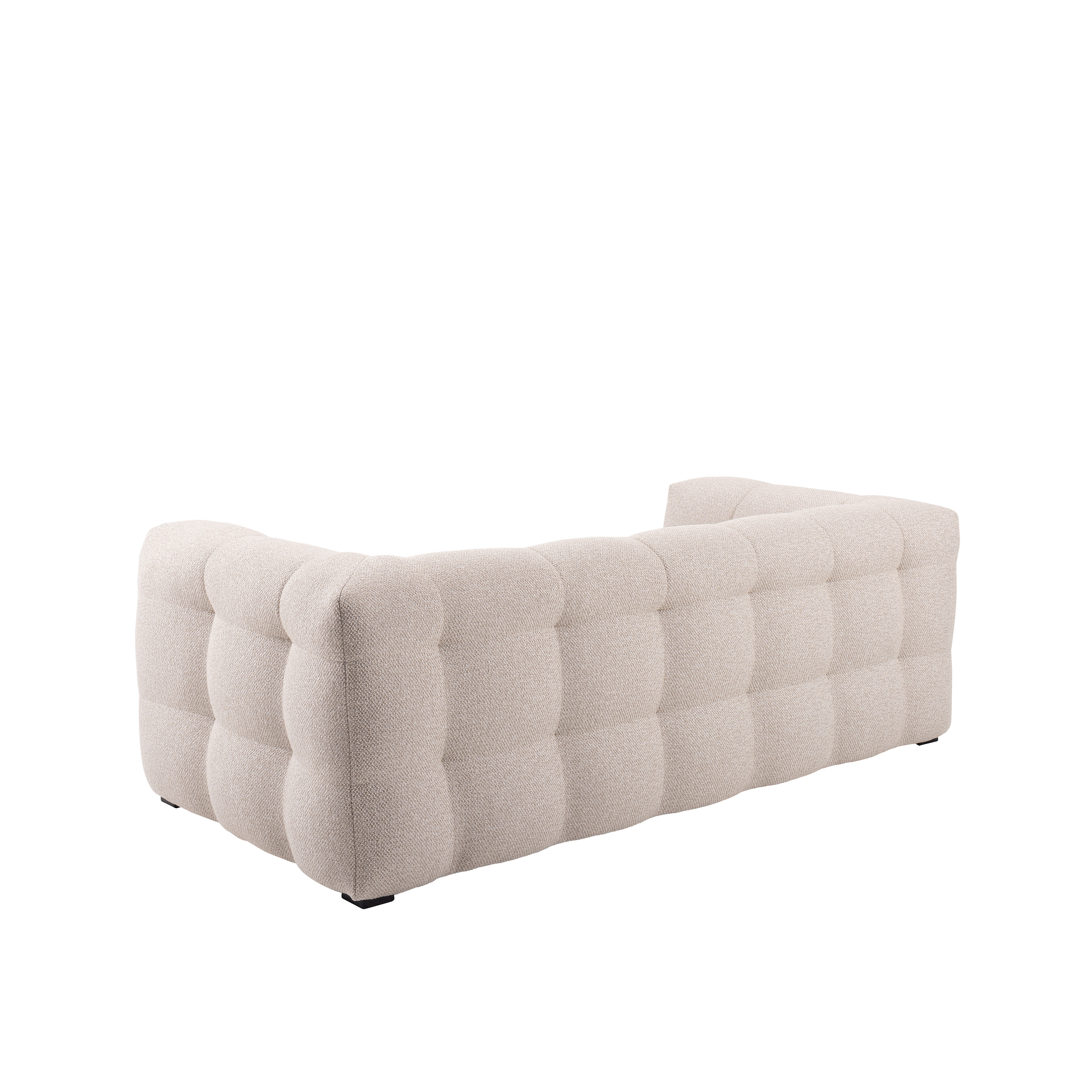 Sleepo Collection Billie 2-sits Soffa Beige Bouclé