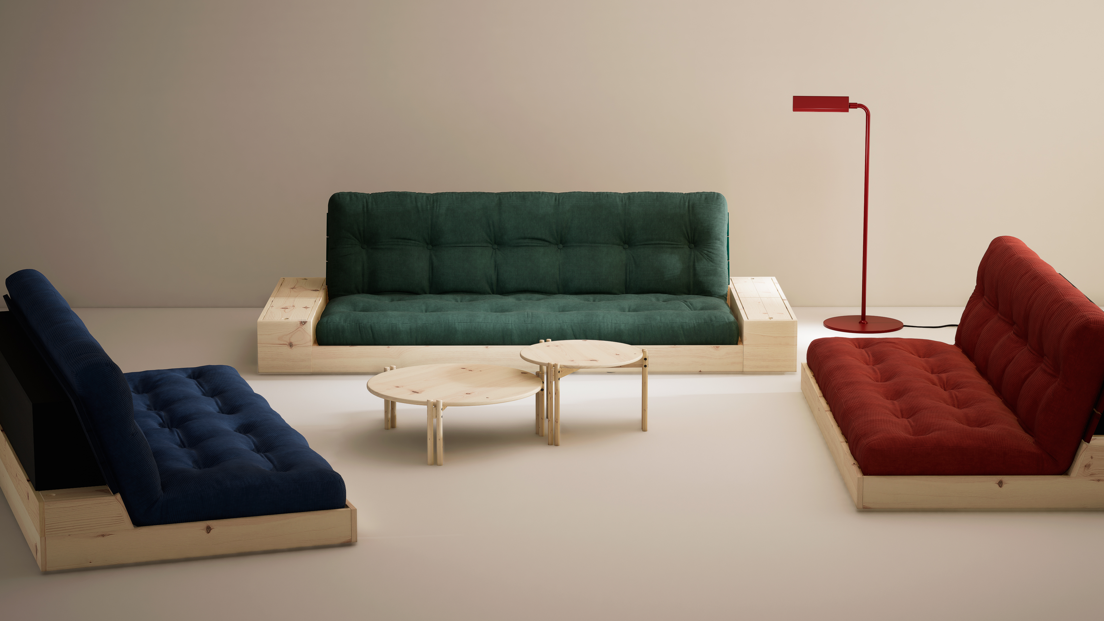 Karup Design Sticks Sofatisch Natur Hoch