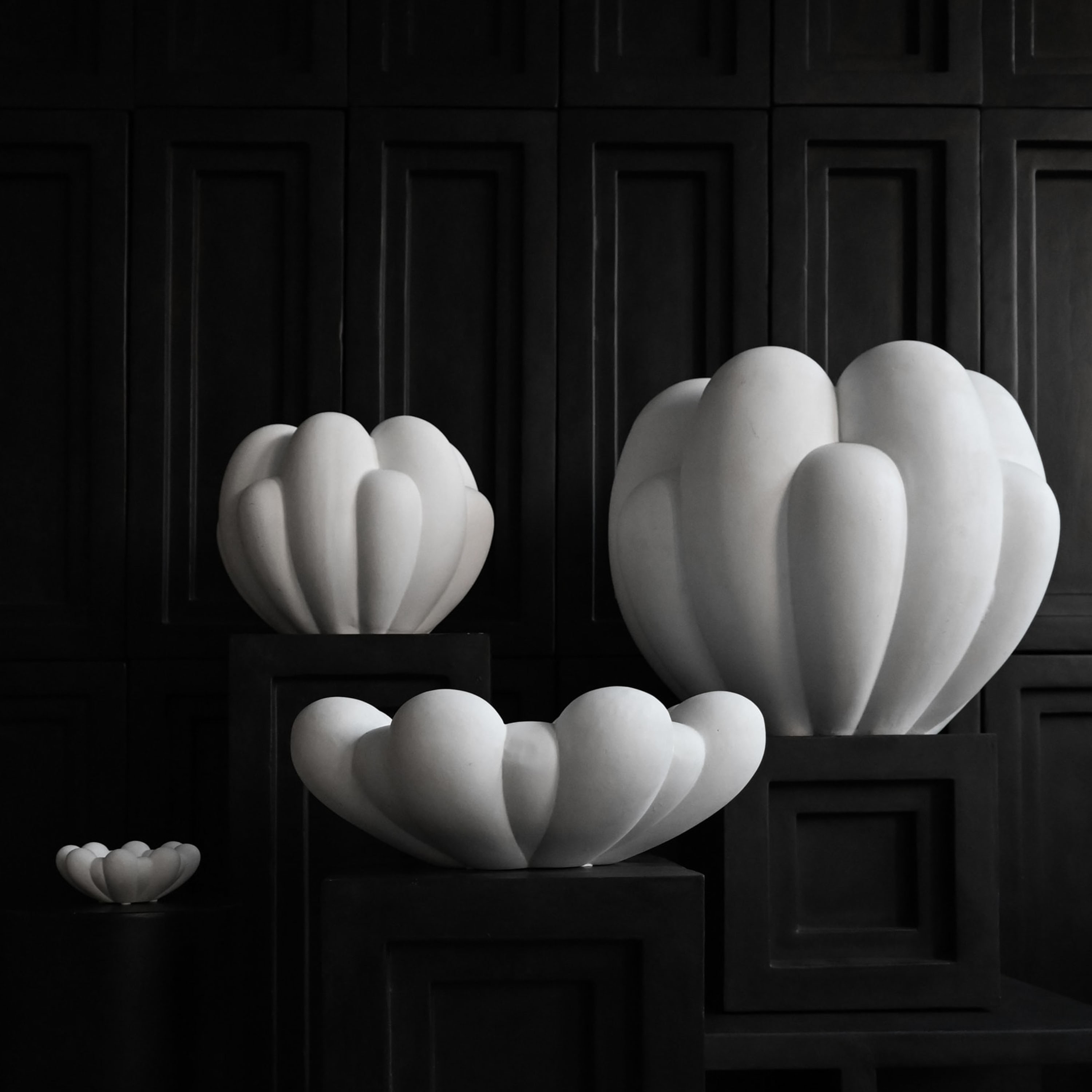 101 Copenhagen Bloom Vase Benhvitt Mini