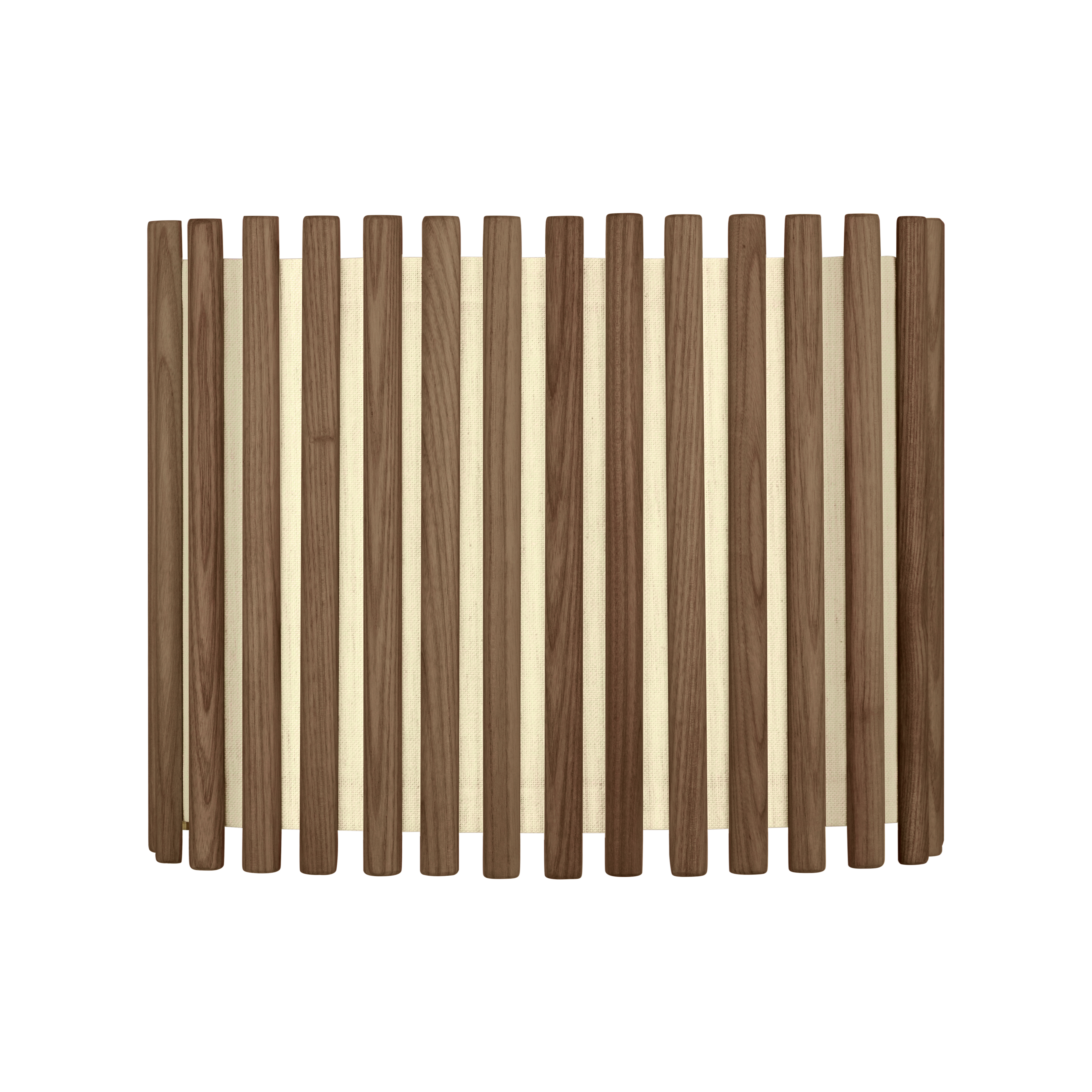 Komorebi Lampskärm Rectangular Dark Oak Medium