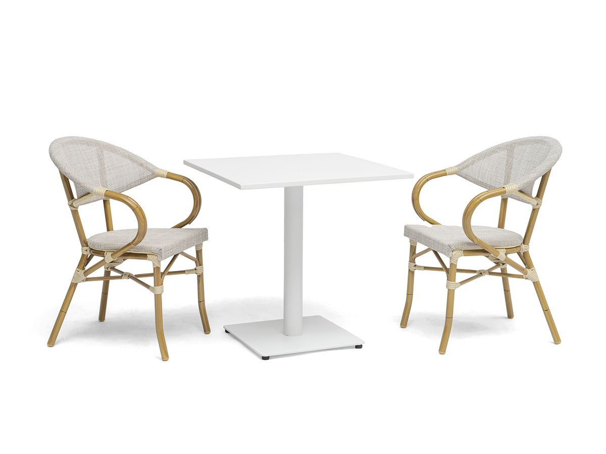 Hillerstorp Näsby Sohvapöytä Valkoinen 70x70